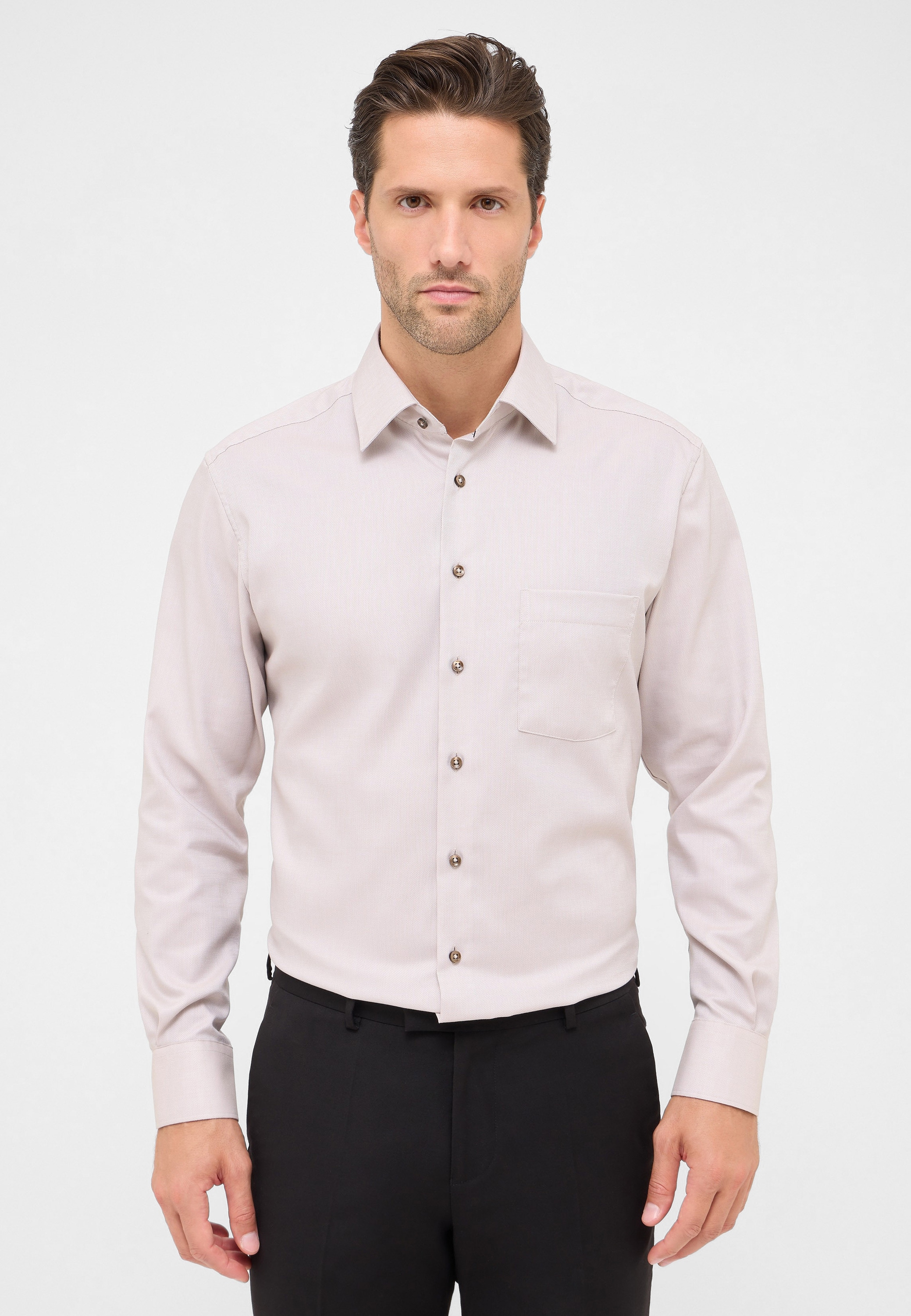 Eterna Langarmhemd "MODERN FIT", NON IRON (bügelfrei) günstig online kaufen