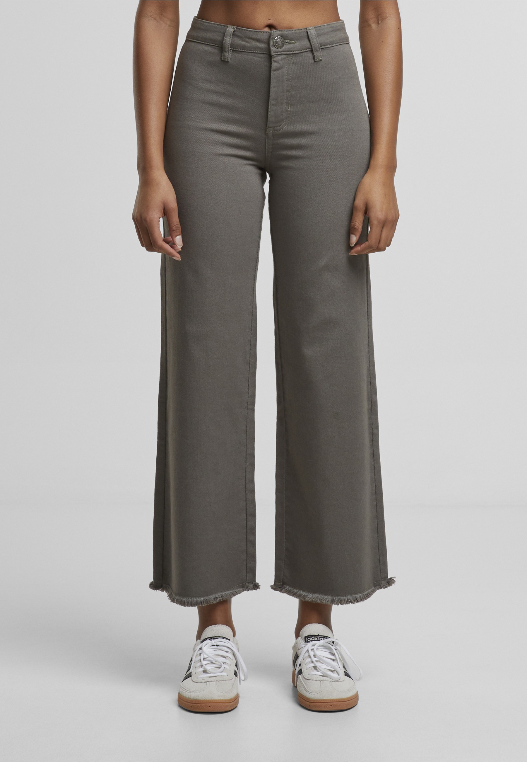URBAN CLASSICS Bequeme Jeans »Urban Classics Ladies Relaxed Straight Fit Denim«