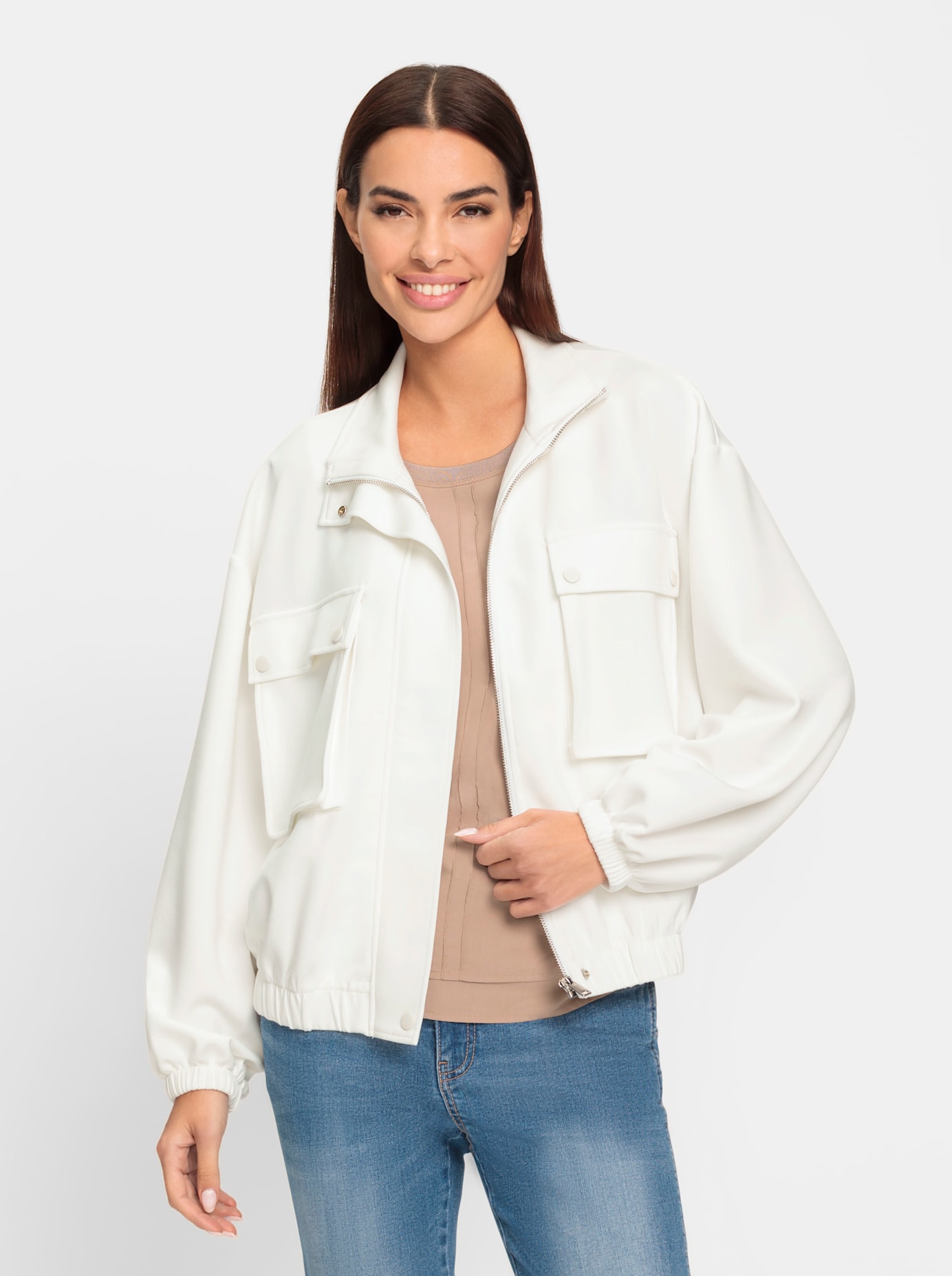 Thumbnail - heine Shirtjacke "Jersey-Jacke" 1 Stk. tlg.