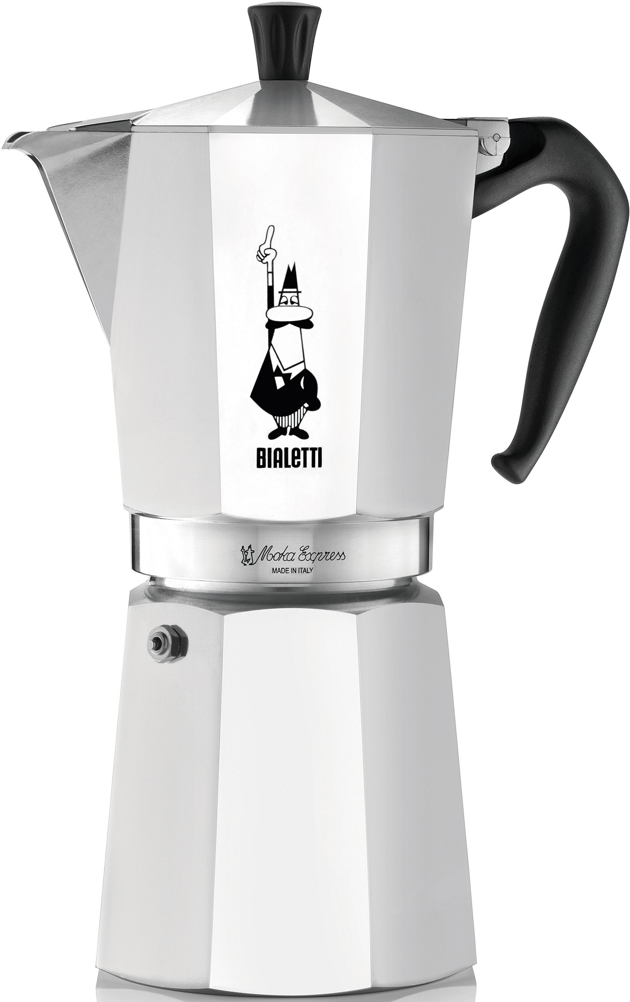 BIALETTI Espressokocher "Moka Express", 0,81 l Kaffeekanne, Aluminium