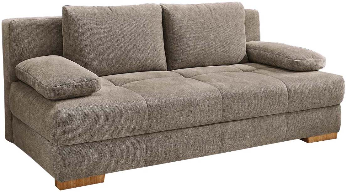 Jockenhöfer Gruppe Schlafsofa "Calli, Liegefl. 160x200 cm, Dauerschläfer, wahlweise mit Topper" mit Schlaffunktion & Bettkasten, Tonnentaschenfederkern