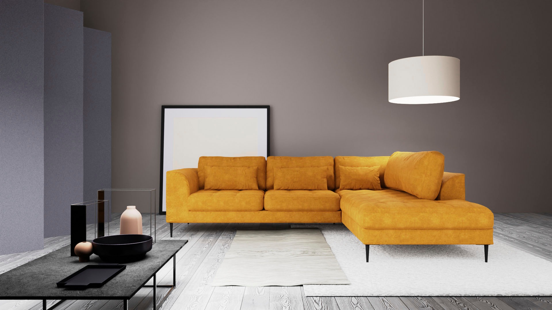 TRENDMANUFAKTUR Ecksofa "Luzi, wahlweise mit Schlaffunktion und Bettkasten, günstig online kaufen