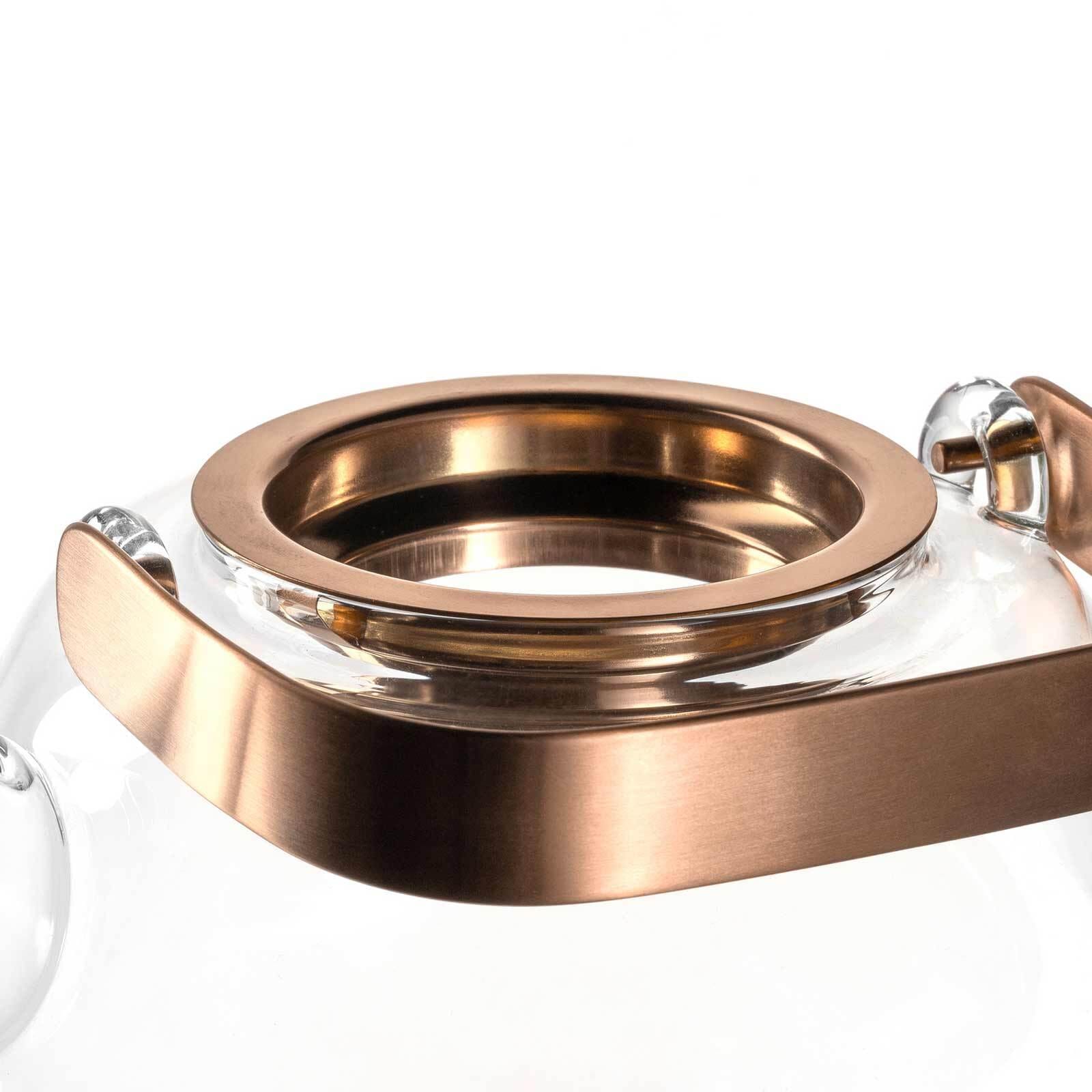LEONARDO Teekanne »Teekanne mit Metallhenkel Tè Per Te 1,2 Liter transparent«