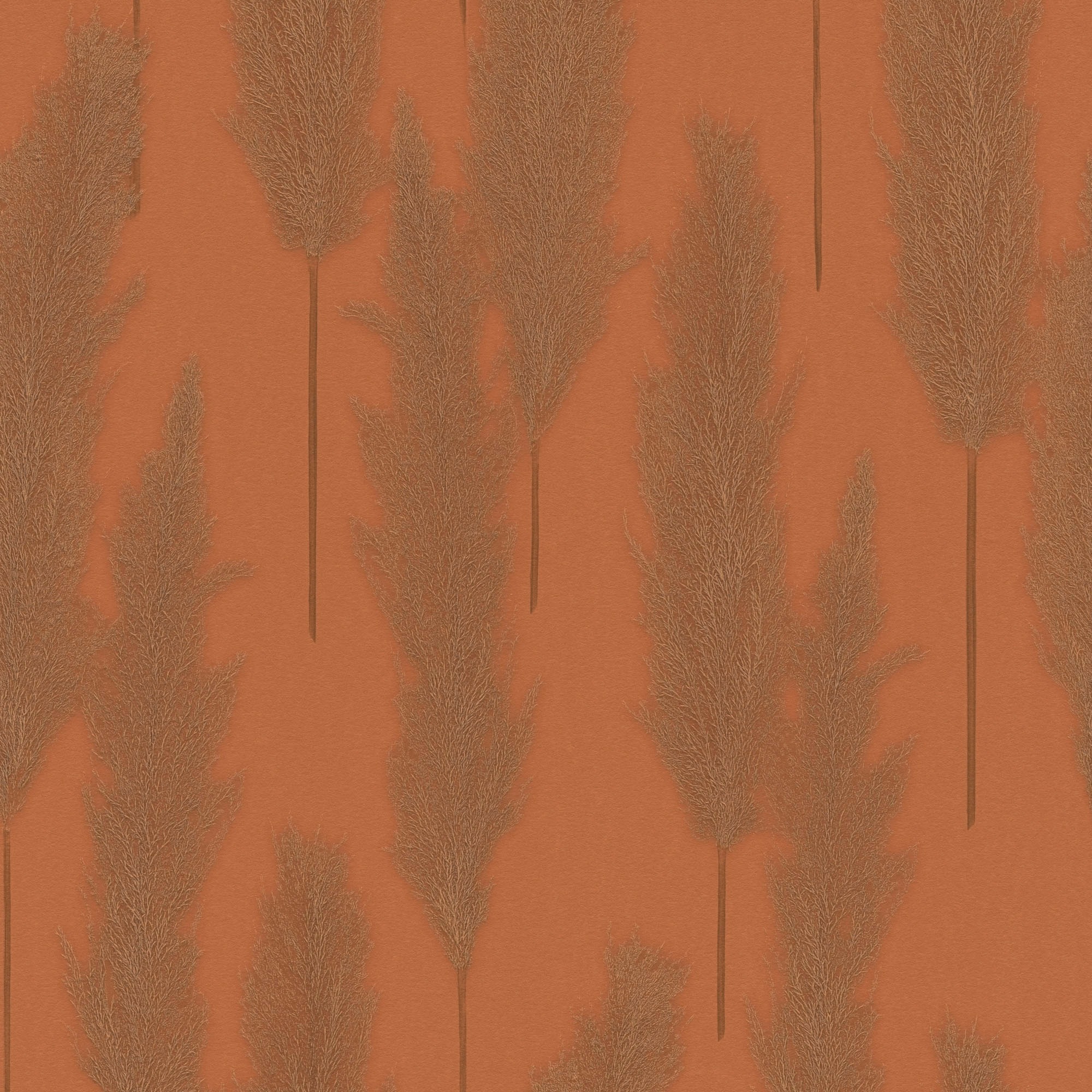 A.S. Création "Hygge" Motiv floral gemustert strukturiert Tapete Schilfgras Tapete Pampasgras Tapeten Wohnzimmer Schlafzimmer