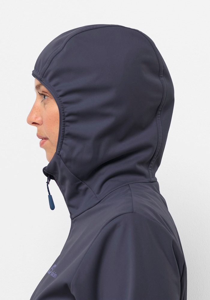 Jack Wolfskin Softshelljacke »FELDBERG HOODY W«, mit Kapuze