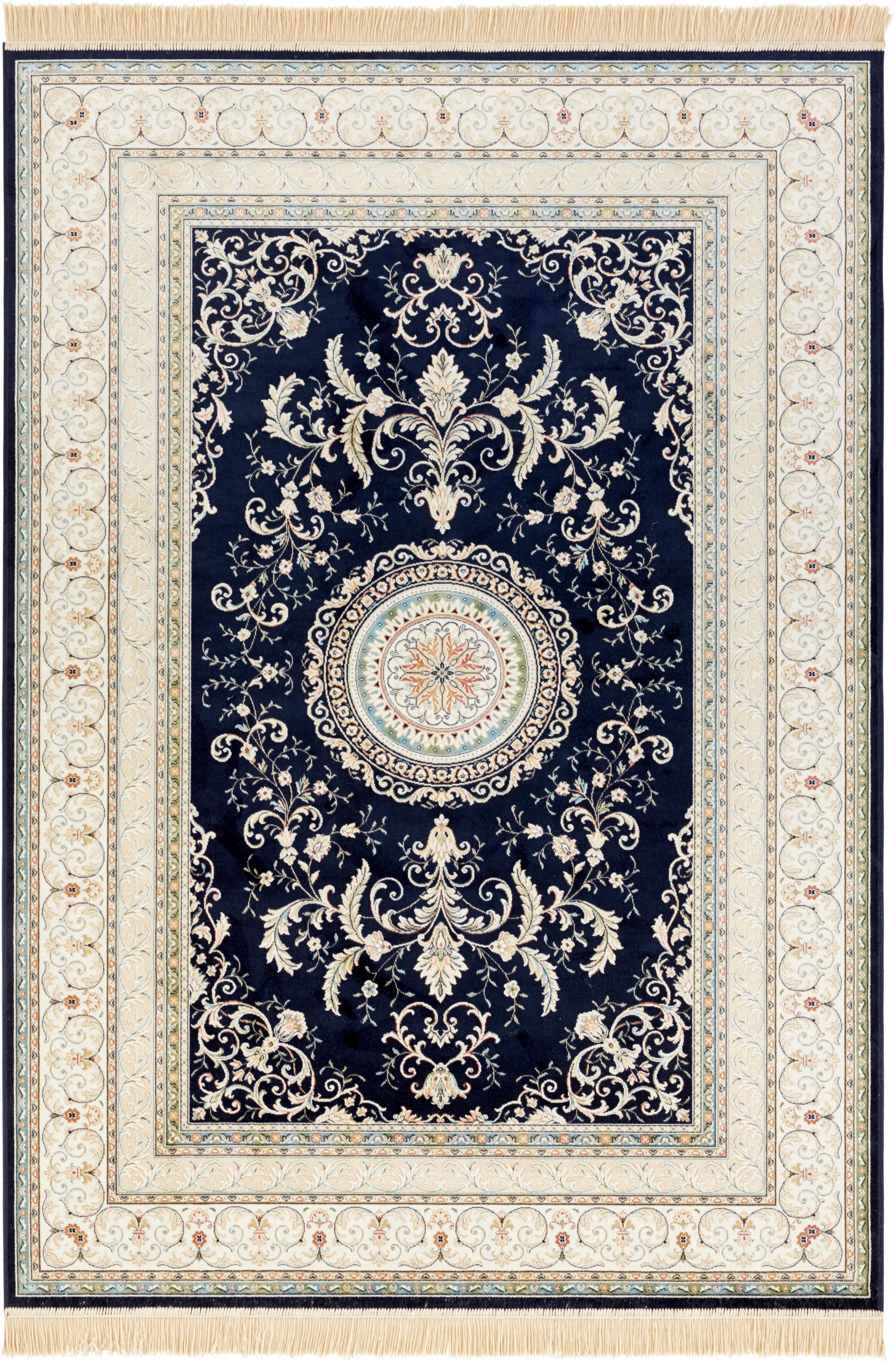 HANSE Home Teppich "Antik Negar" rechteckig 5 mm Höhe Orientalisch mit Fran günstig online kaufen