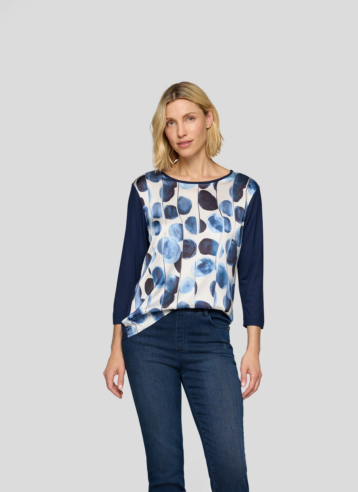 Rabe 3/4-Arm-Shirt, mit Front-Print günstig online kaufen