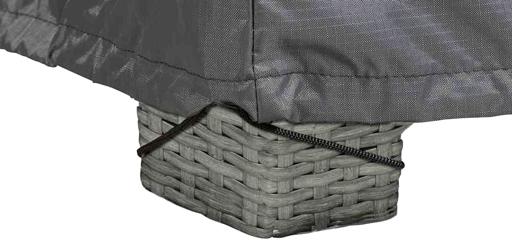 Aerocovers Gartenmöbel-Schutzhülle »Loungehülle 210x270x85xH65/90«, Loungehülle 210x270x85xH65/90 cm