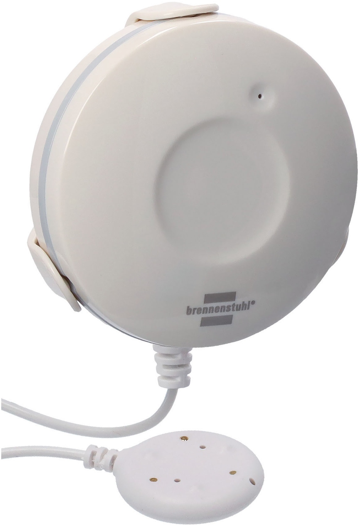 BRENNENSTUHL Wassermelder "Zigbee WM CZ 01", B:6,9cm H:6,9cm T:3,4cm, weiß, Gefahrenmelder
