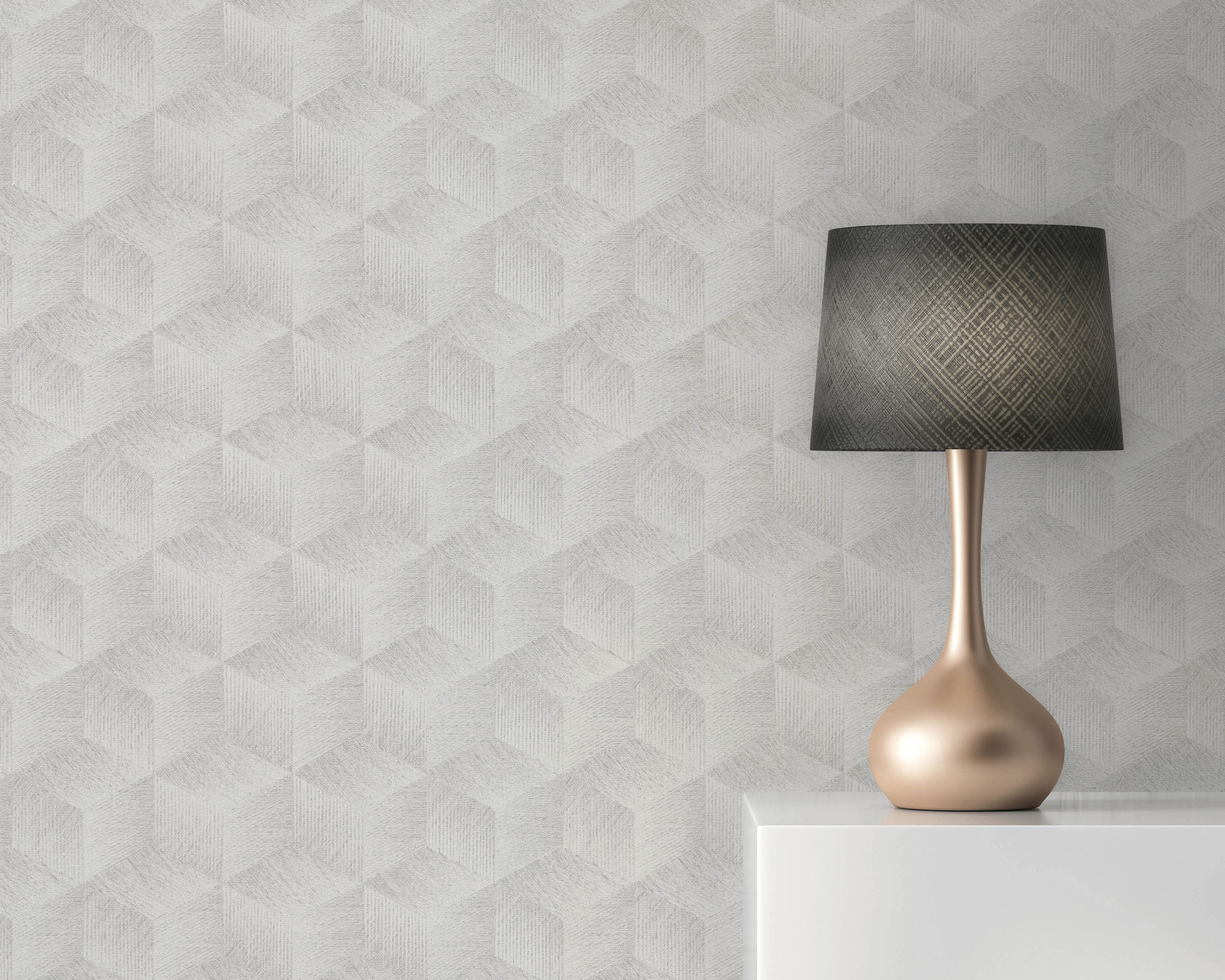 A.S. Création Vliestapete "Natural Living 3D Tapete" Gemustert Matt Neutral Leicht Strukturiert 3D Tapete Vlies Wand Tapeten Wohnzimmer Schlafzimmer