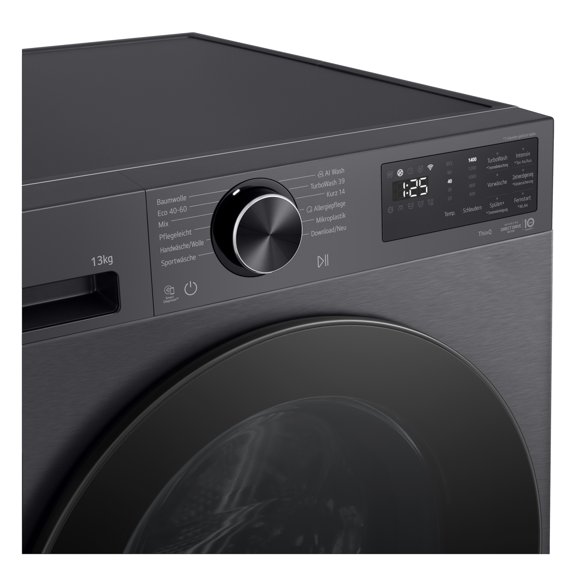 LG Waschmaschine Serie X7 »F4WX703YB« 13 kg 1400 U/min