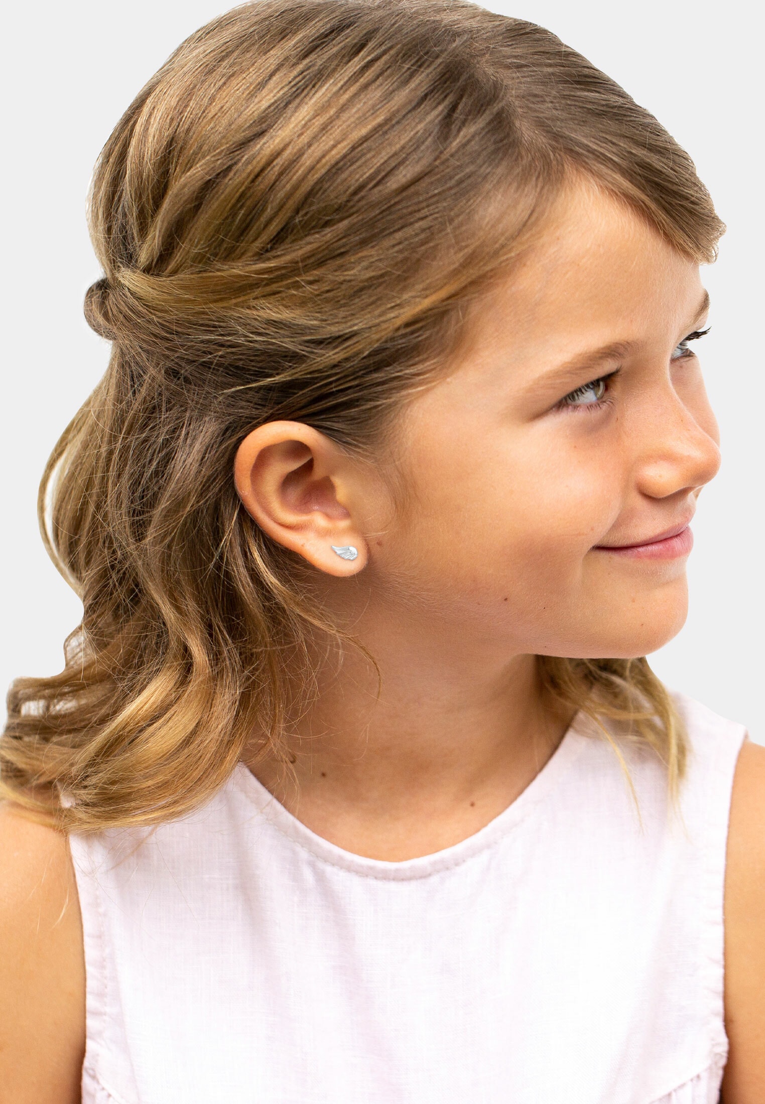 Elli Paar Ohrstecker »Kinder Flügel Engel Symbol 925 Silber«