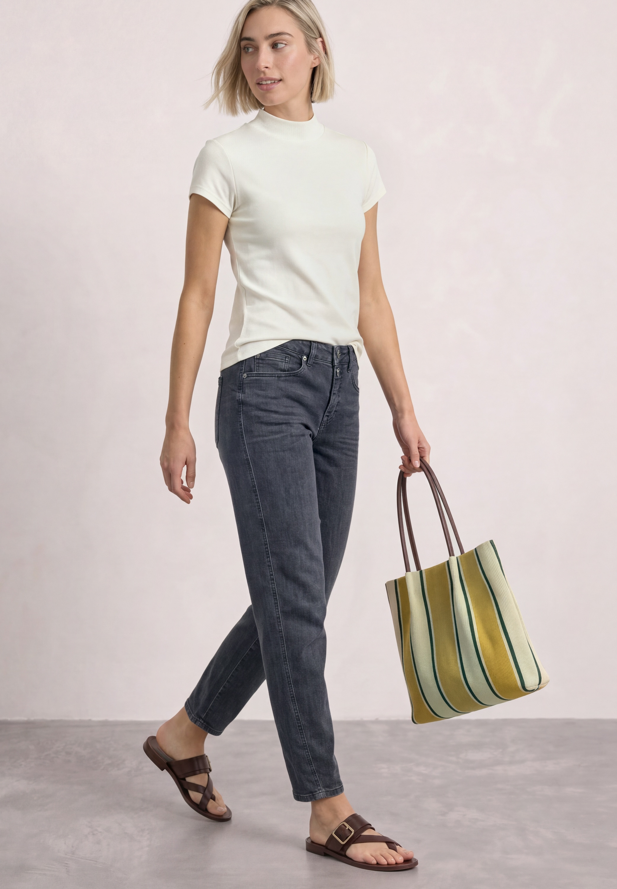 STREET ONE Loose-fit-Jeans 5-Pocket-Style