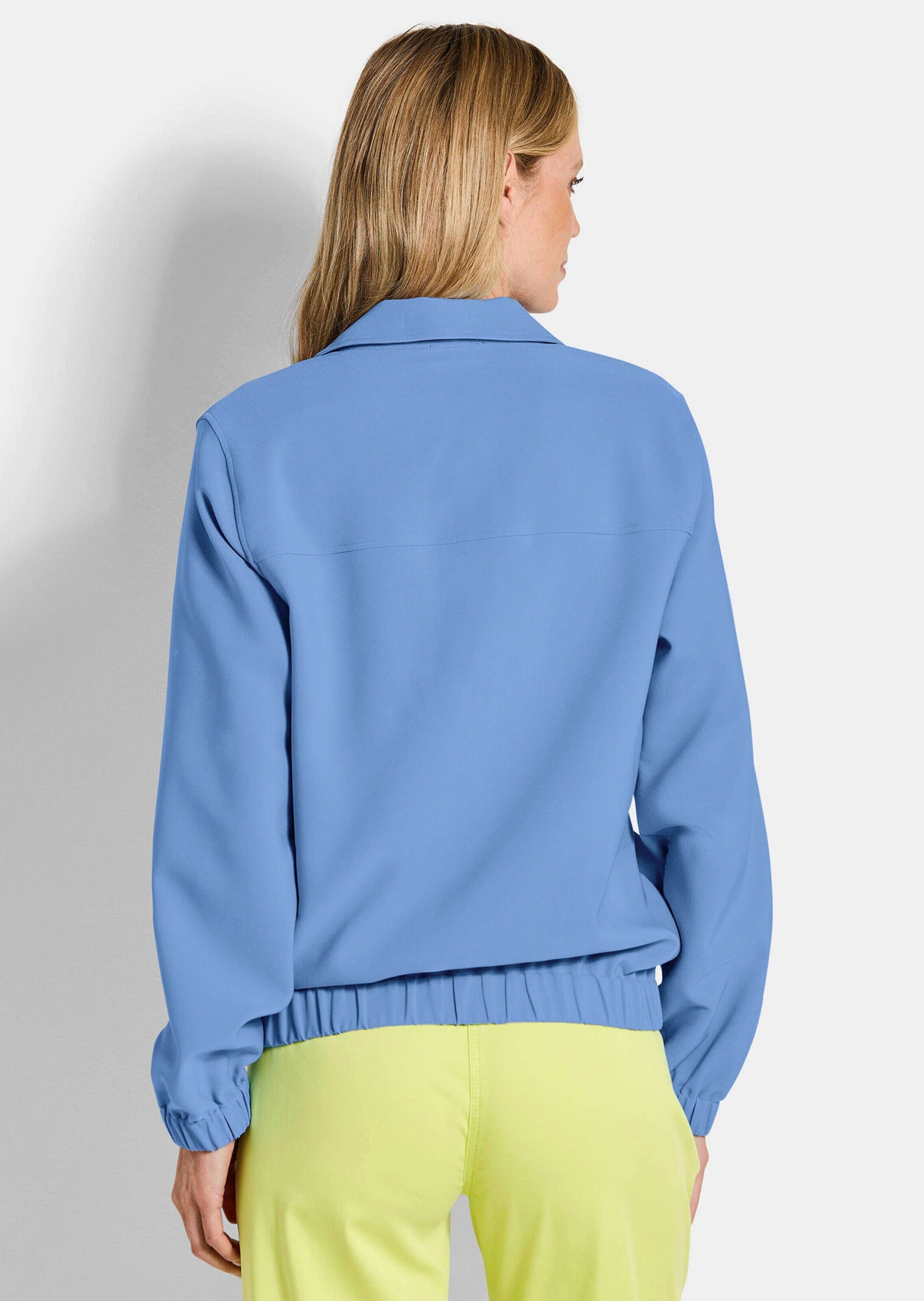 GOLDNER Kurzjacke »Sommerjacke mit Hemdkragen« verdeckte Knopfleiste