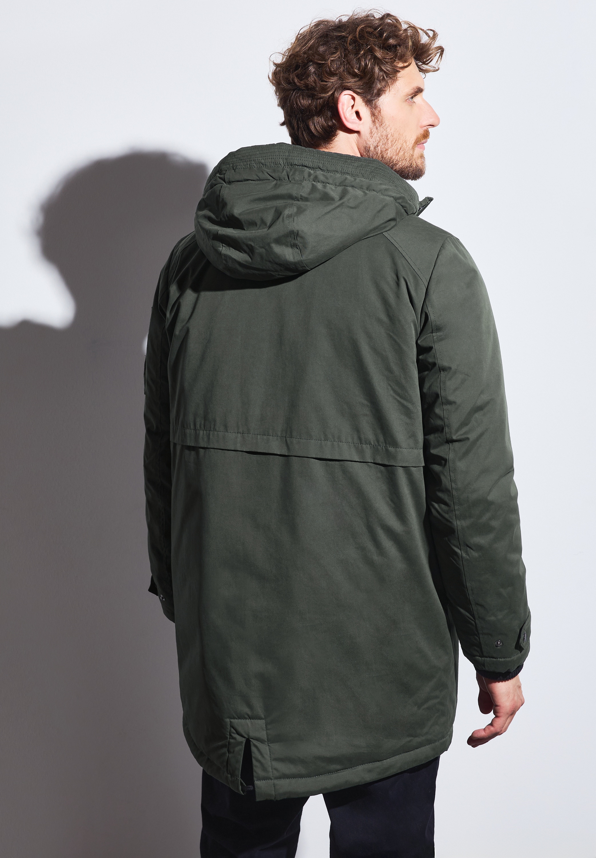 STREET ONE MEN Wintermantel, mit Zipper