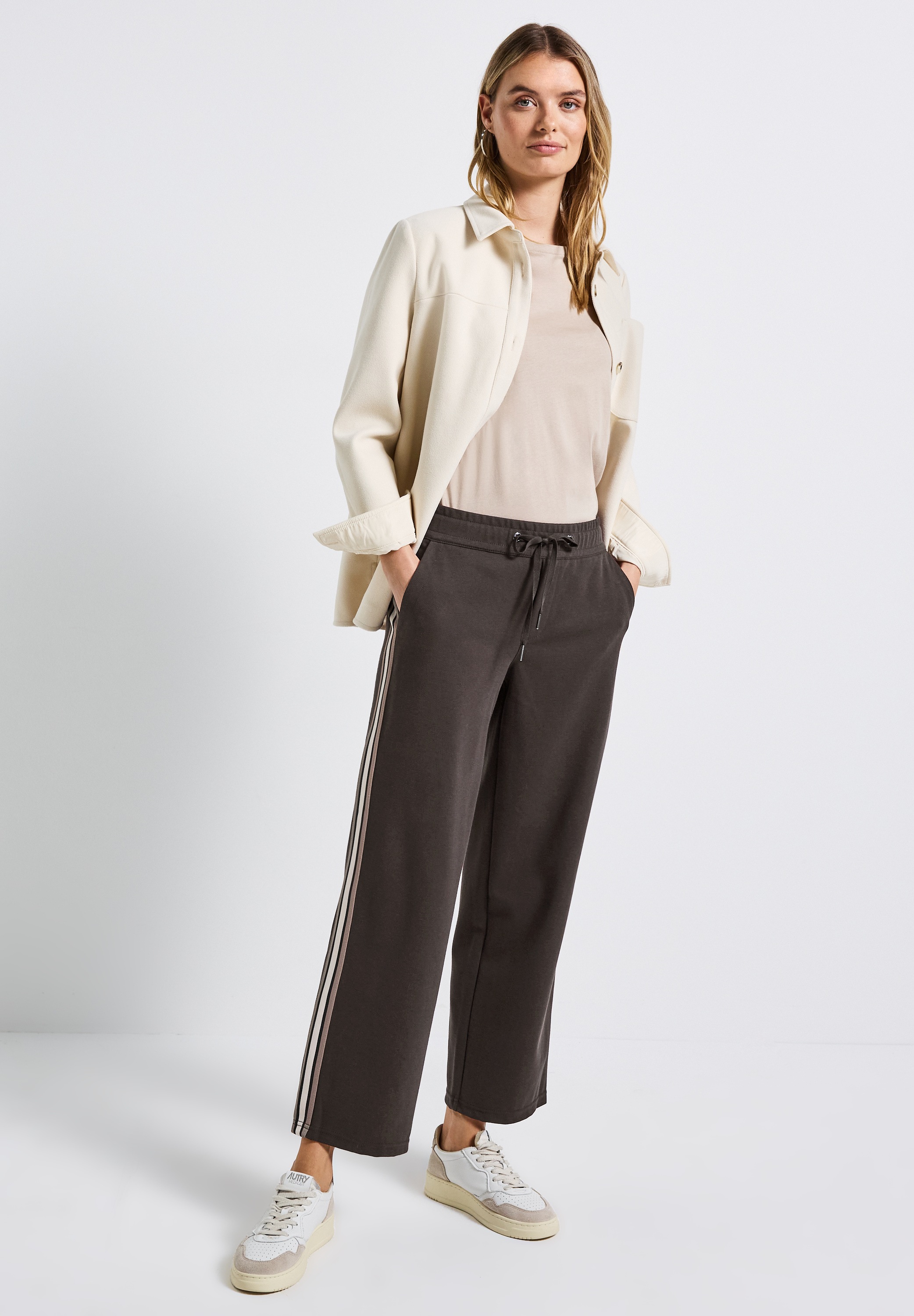 STREET ONE Stoffhose, Middle Waist