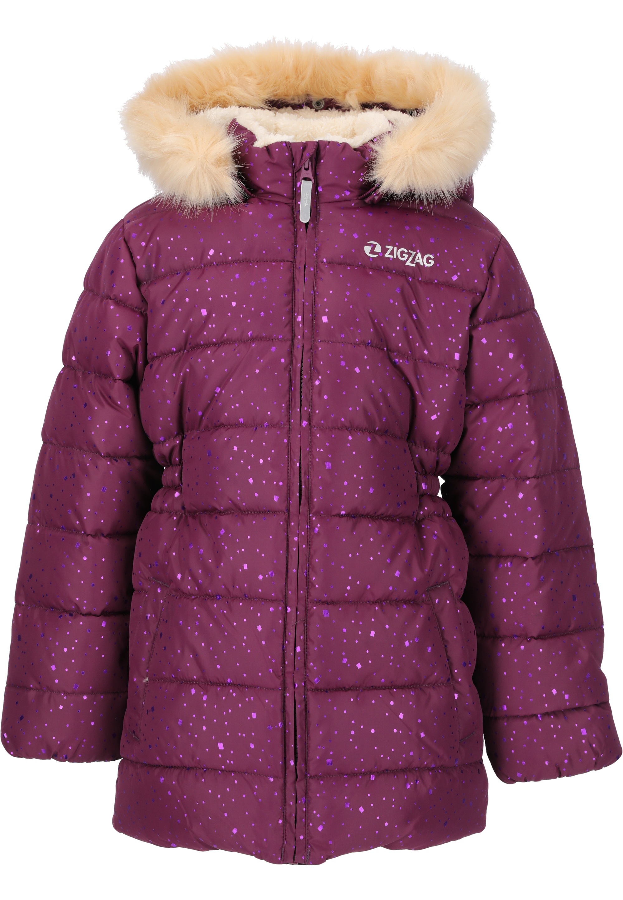 Thumbnail - ZIGZAG Steppjacke "Astrid" mit abnehmbarer Kapuze