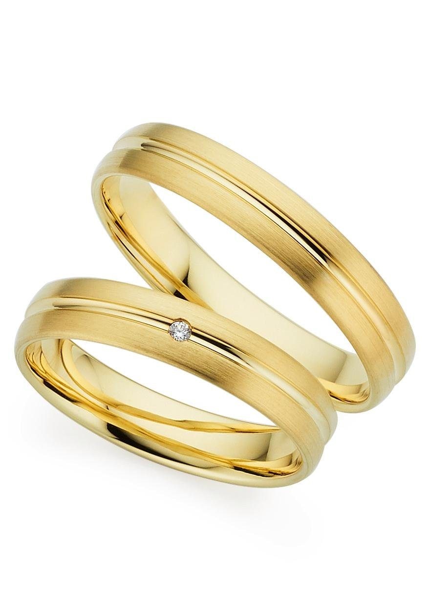 Brillant Germany Trauring Goldring Ehering Gold LIEBE 333 mit - versch. ohne oder Phönix | Trauring Geschenk »Schmuck bestellen Varianten«, online BAUR in Made