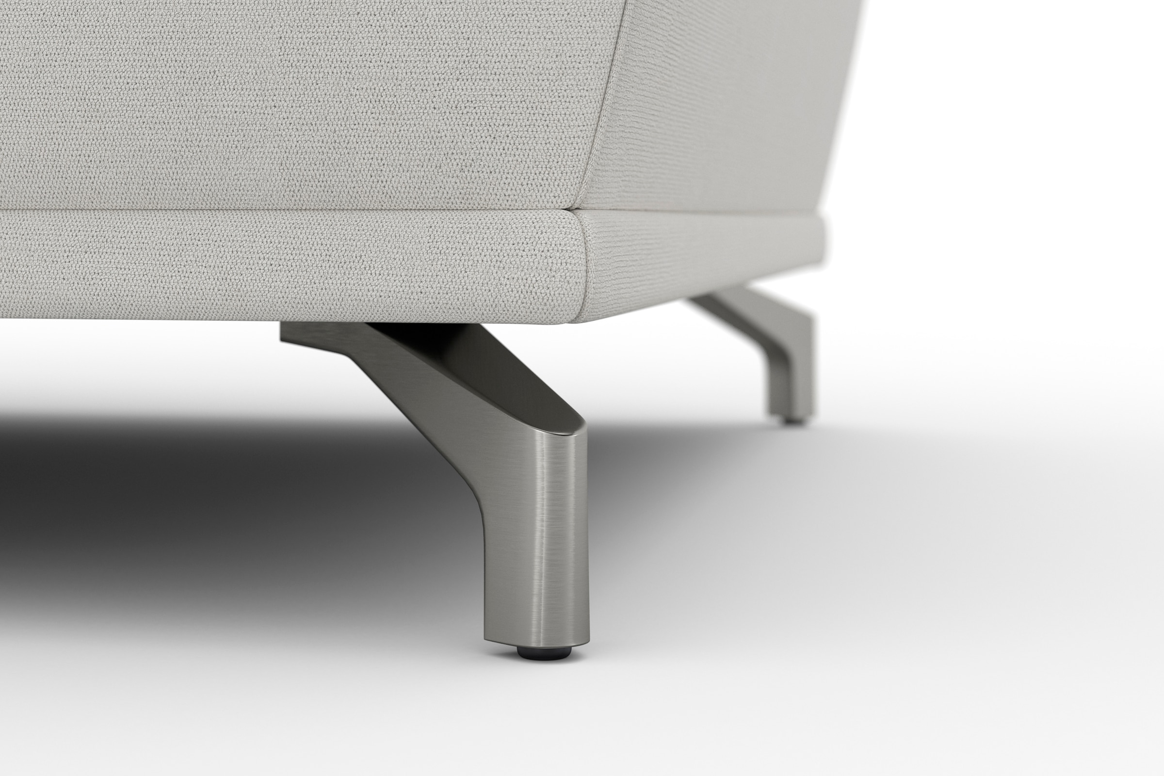 sit&more Ecksofa »Cabrio L-Form, mit Sitztiefenverstellung, Arm- und Kopfteilverstellung«, 3 Nierenkissen, Federkern, optional Bettfunktion und Stauraum
