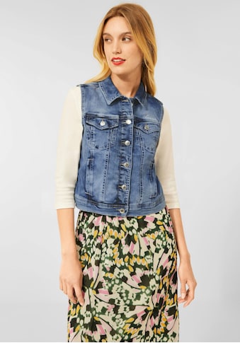 STREET ONE Jeansblazer »Style Roxanna«, mit Hemdblusenkragen kaufen