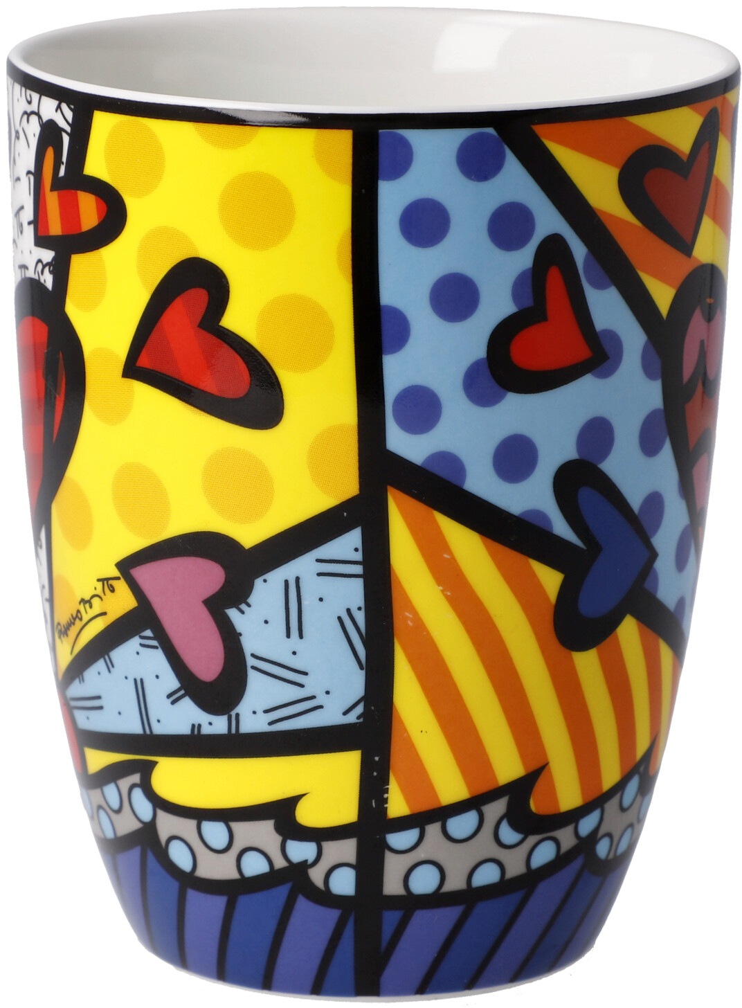 Goebel Tasse »Britto«, Pop Art, Künstlertasse, Fine Bone China, Romero Britto - A New Day