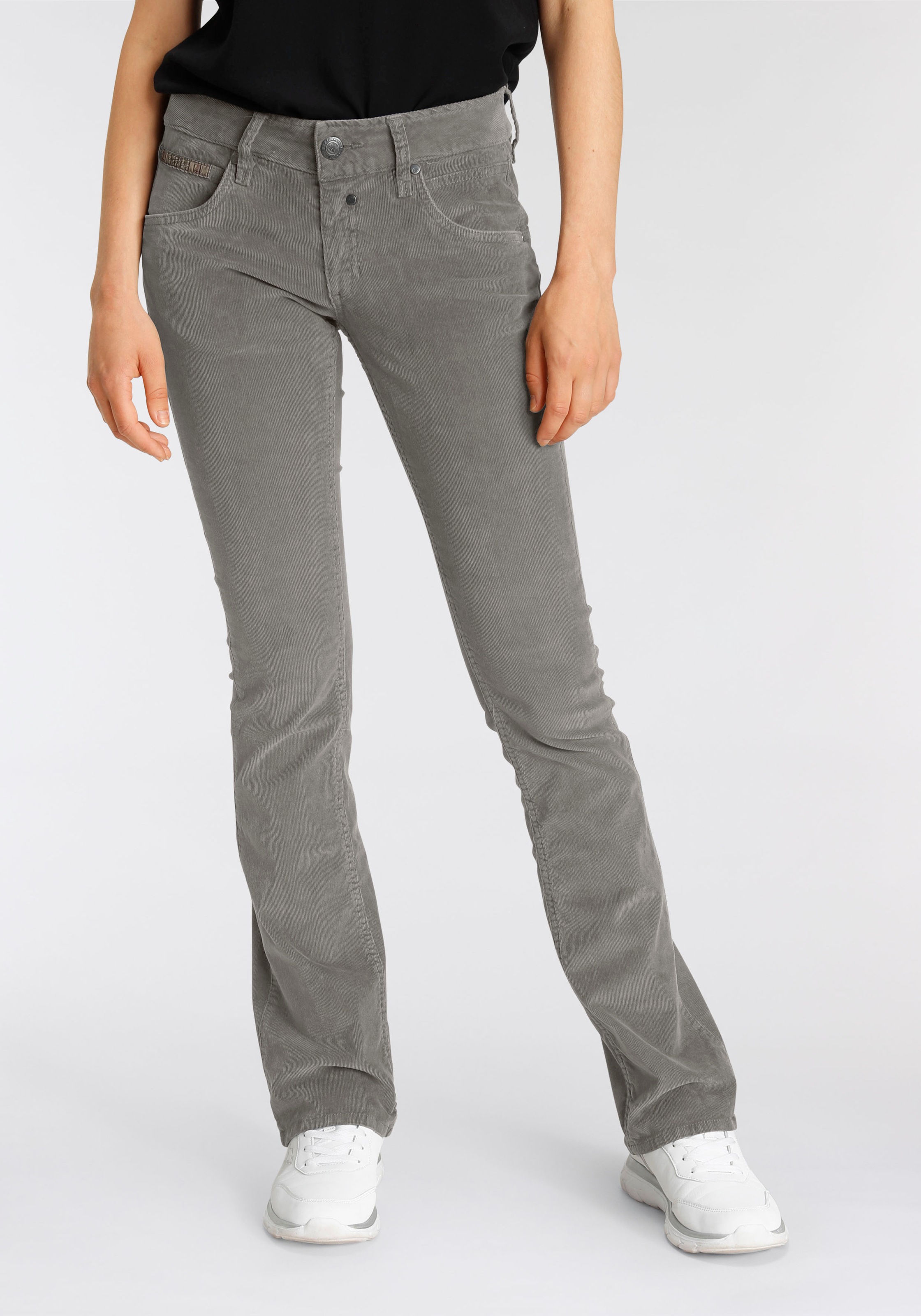 Herrlicher BAUR »TOUCH BOOT | bestellen CORD STRETCH feinster GARMENT«, Bootcut-Jeans aus Cord-Ware