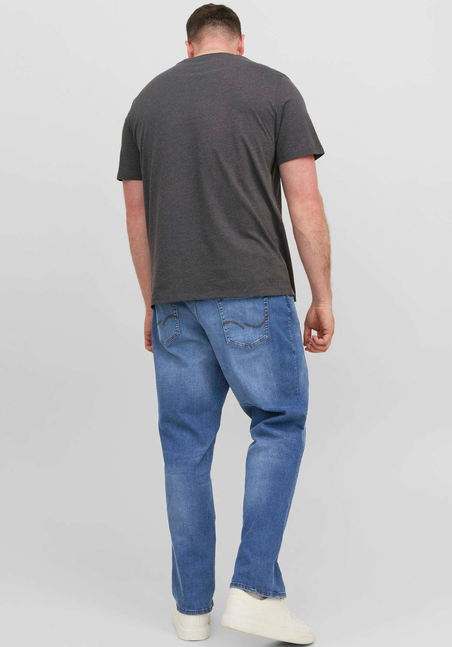 Jack & Jones PlusSize Tapered-fit-Jeans "JJIMIKE JJORIGINAL SQ 223 NOOS PLS günstig online kaufen