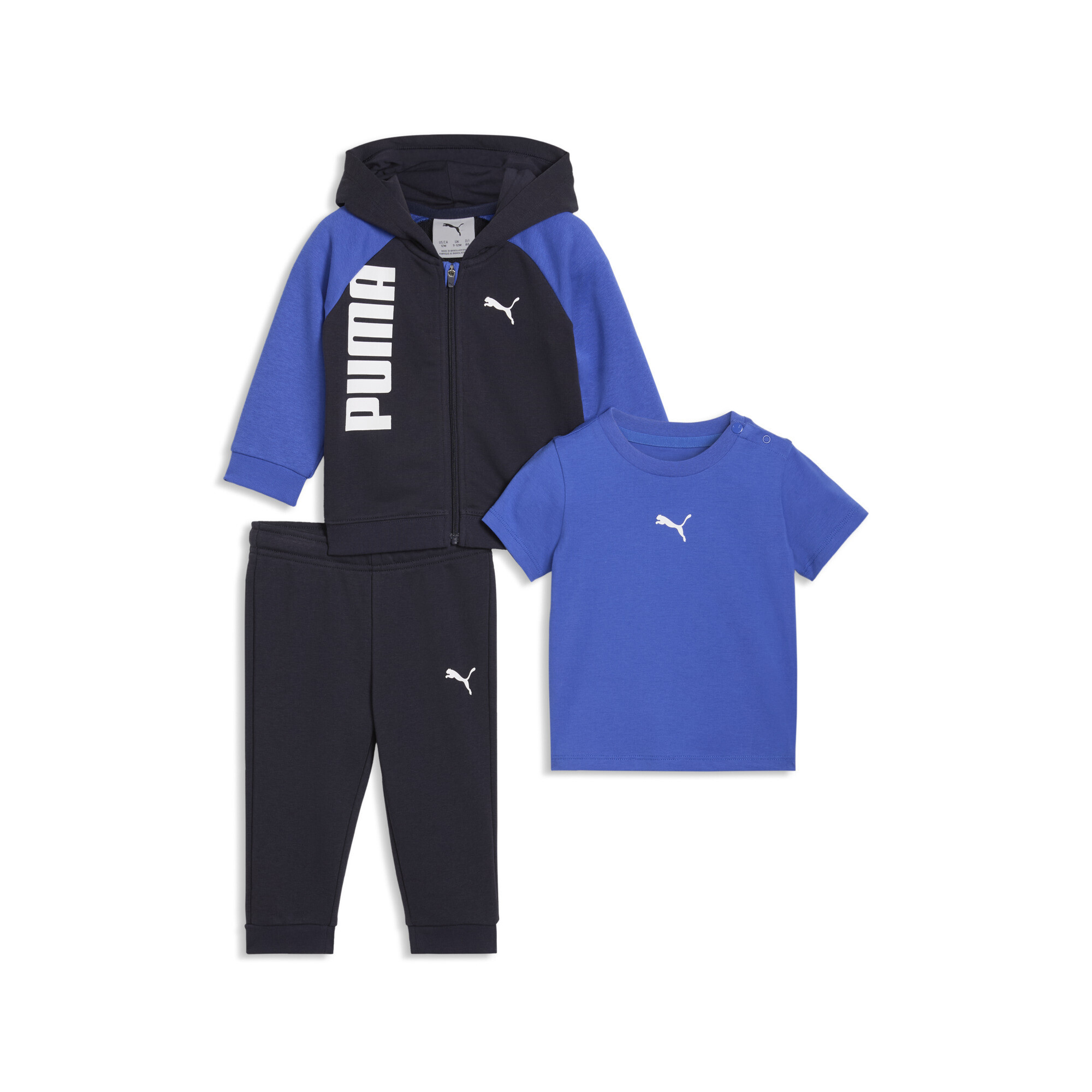 PUMA Jogginganzug "Minicats Dreiteiliges Set Kinder"