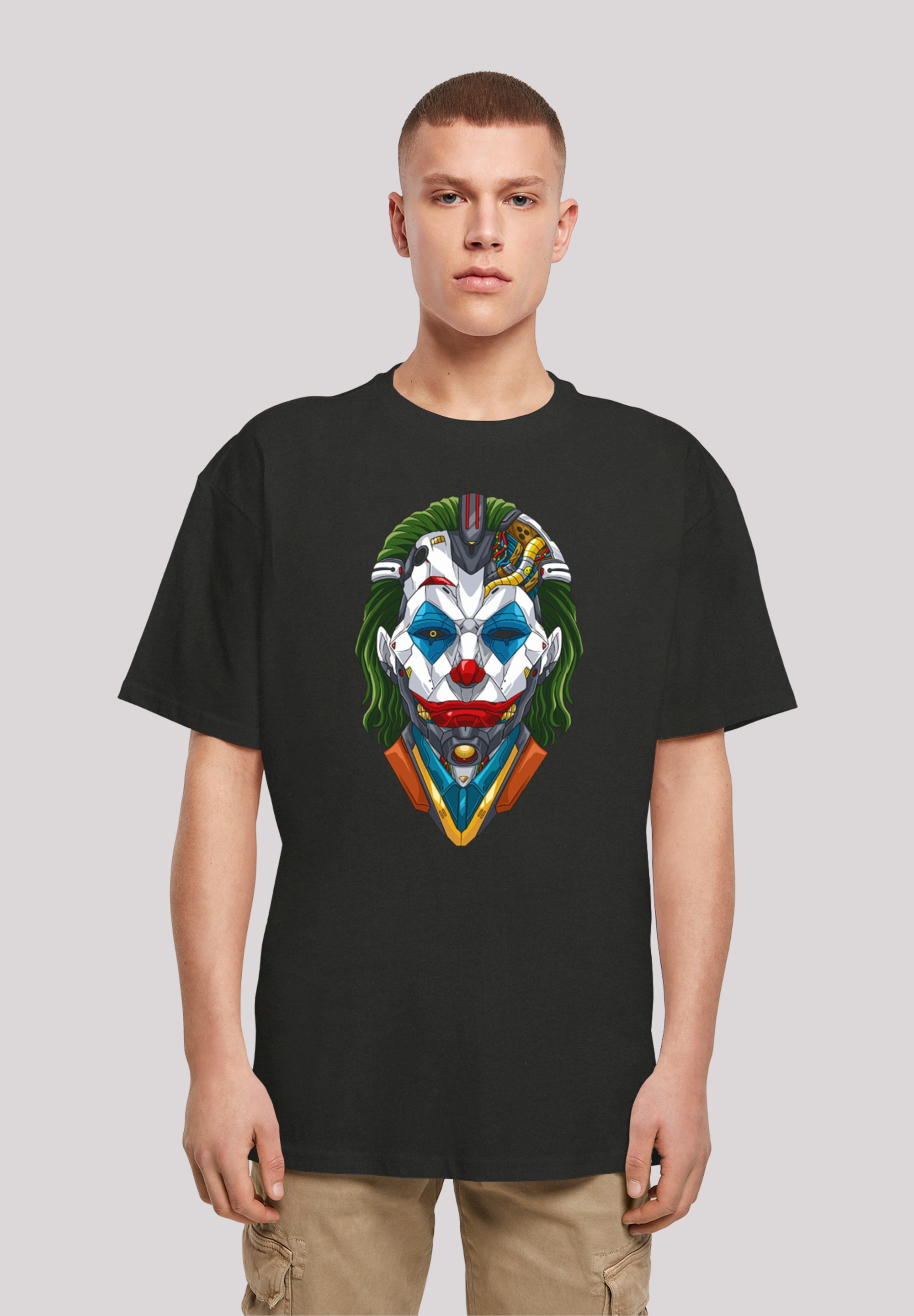 F4NT4STIC T-Shirt "Cyberpunk Joker CYBERPUNK STYLES", Print