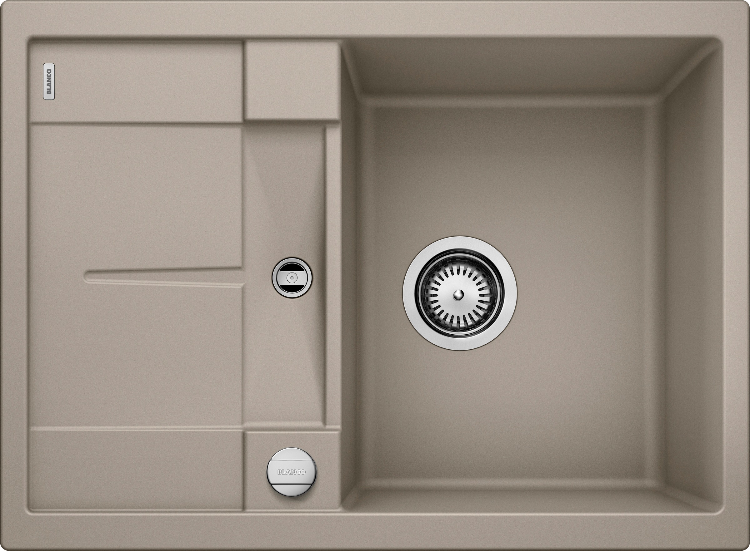 Blanco "METRA 45 S Compact" aus SILGRANIT