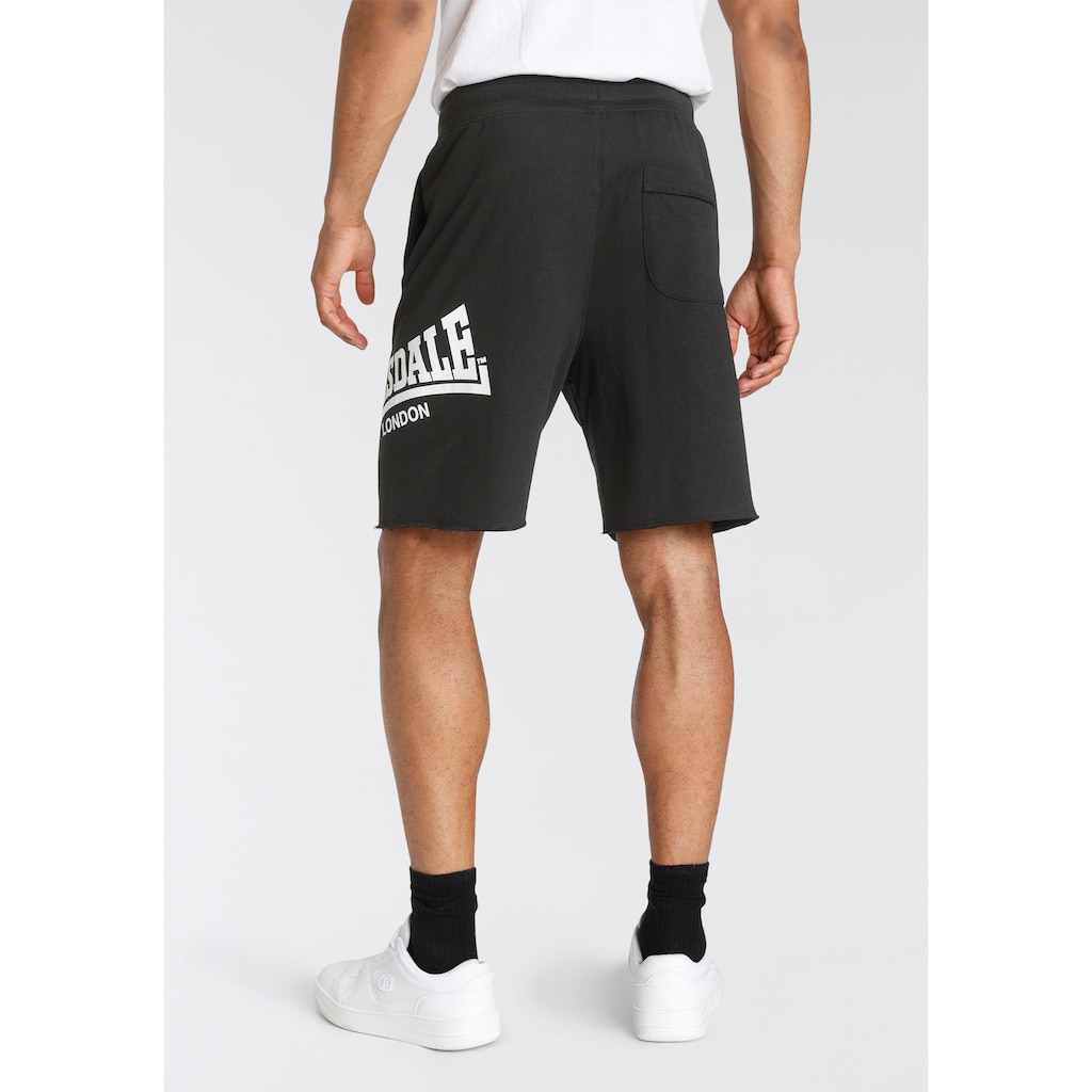 Lonsdale Sweatshorts »SWEATSHORTS BLACK«