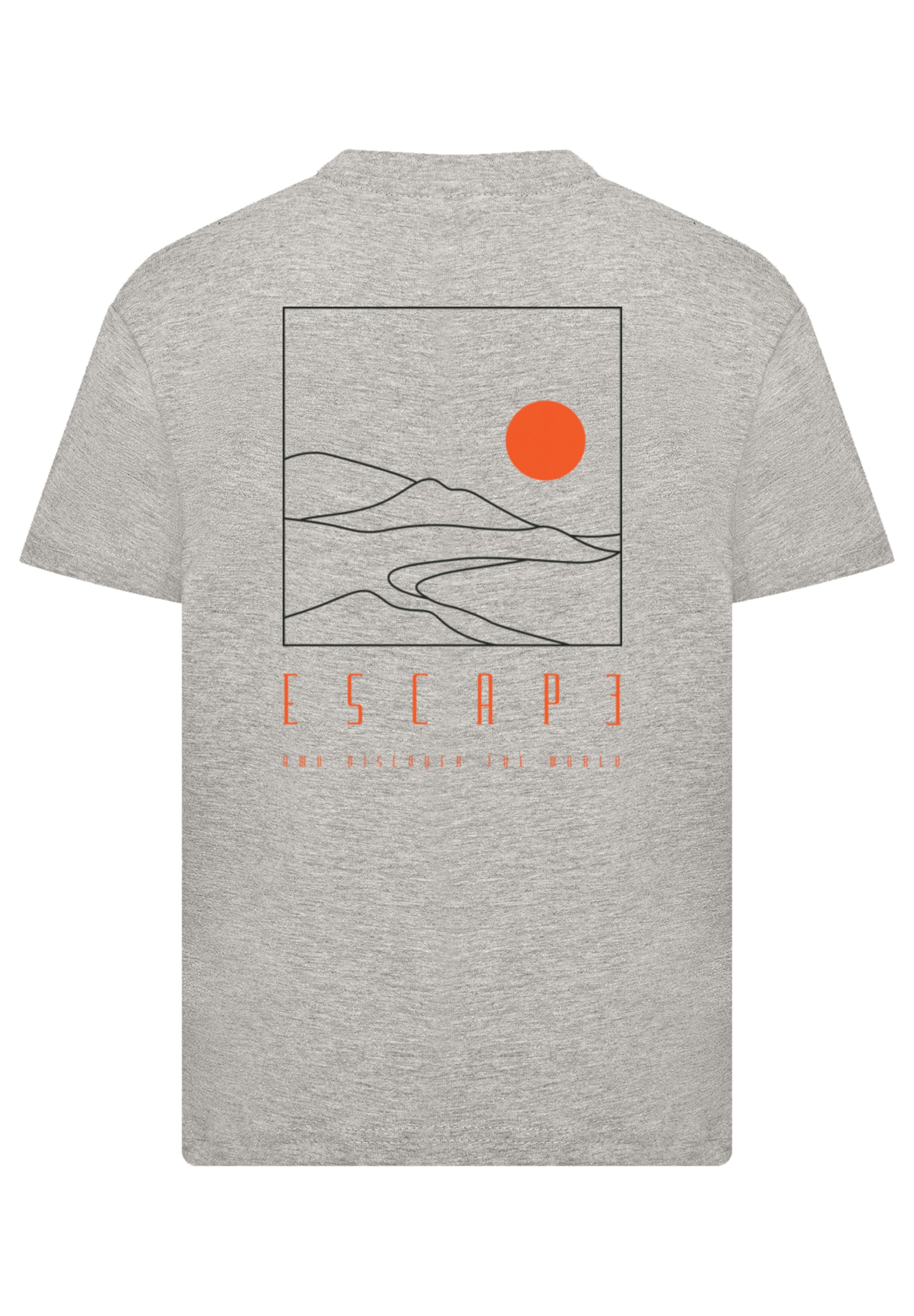 F4NT4STIC T-Shirt »Escape Discover the World Landscape« Discover the World