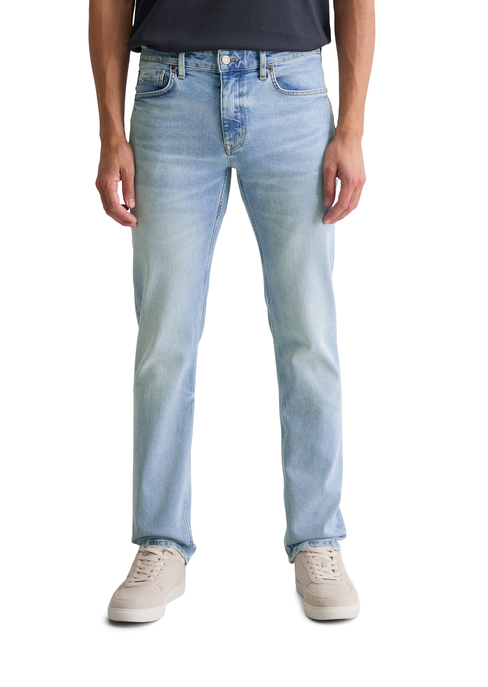 Marc OPolo Regular-fit-Jeans "aus Bio-Baumwolle-Mix" günstig online kaufen
