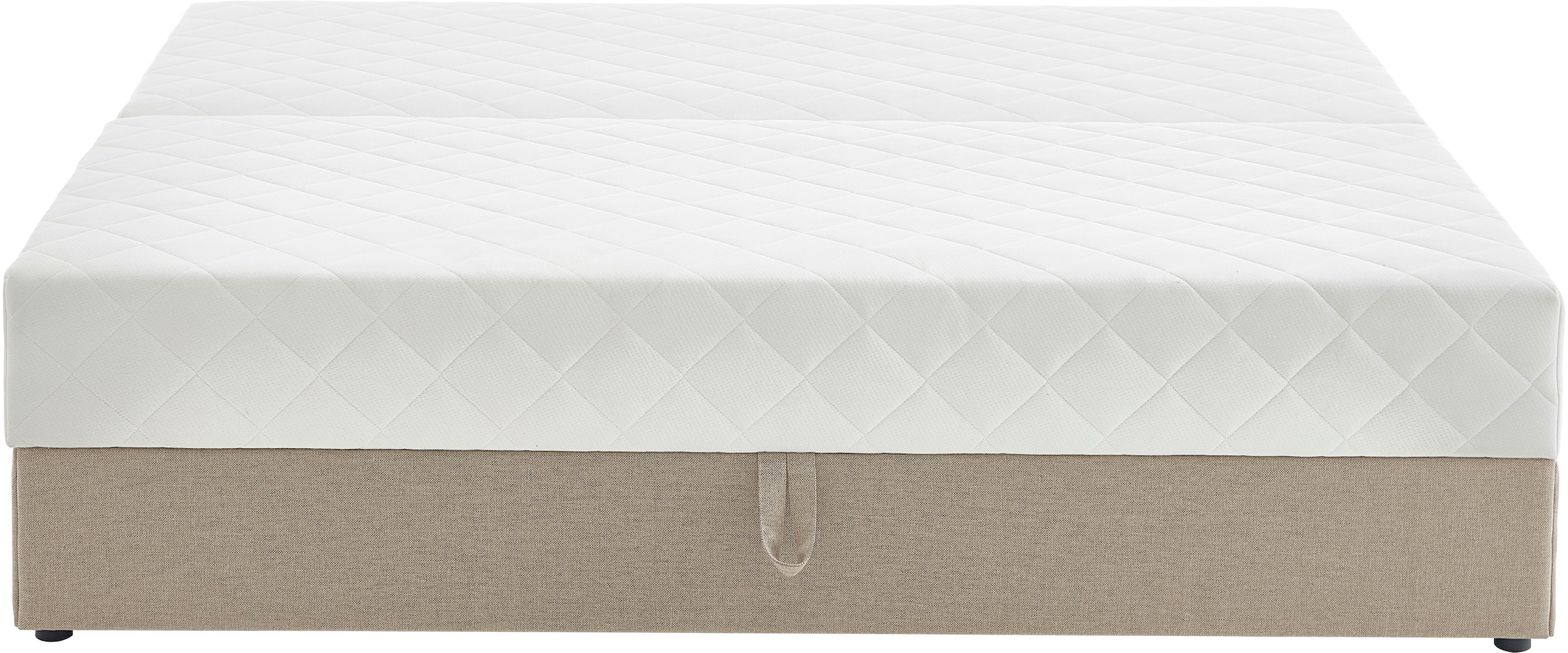 ATLANTIC home collection Boxbett »BELINA«, mit Taschenfederkernmatratze und geräumigem Bettkasten