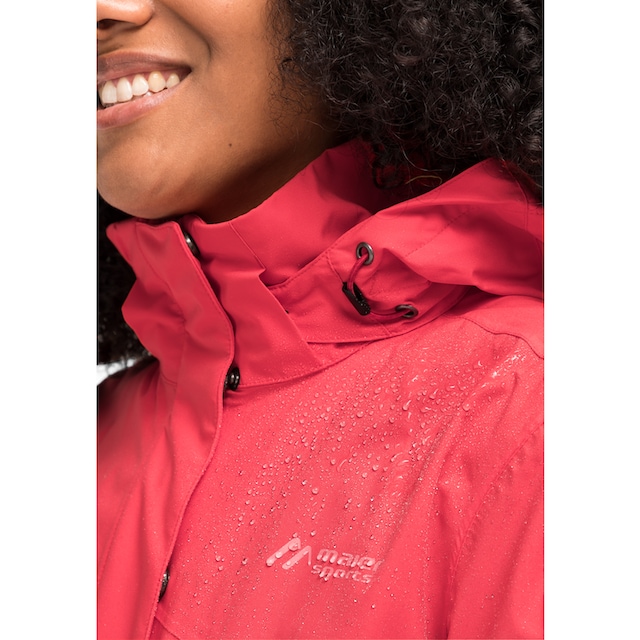 Black Friday Maier Sports Outdoorjacke »Metor rec W«, Damen Regenjacke mit  Kapuze, wasserdicht und winddicht | BAUR