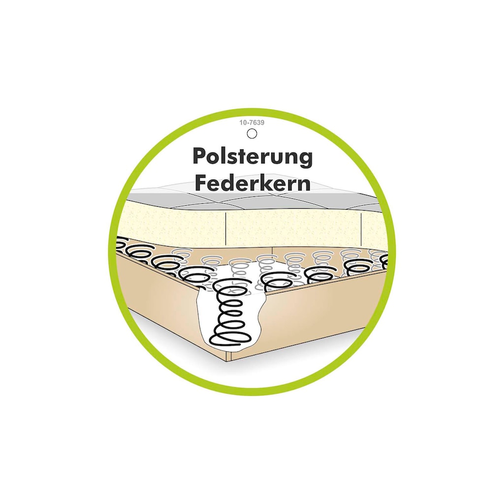 Jockenhöfer Gruppe Ecksofa »Laguna L-Form mit Federkernpolsterung«