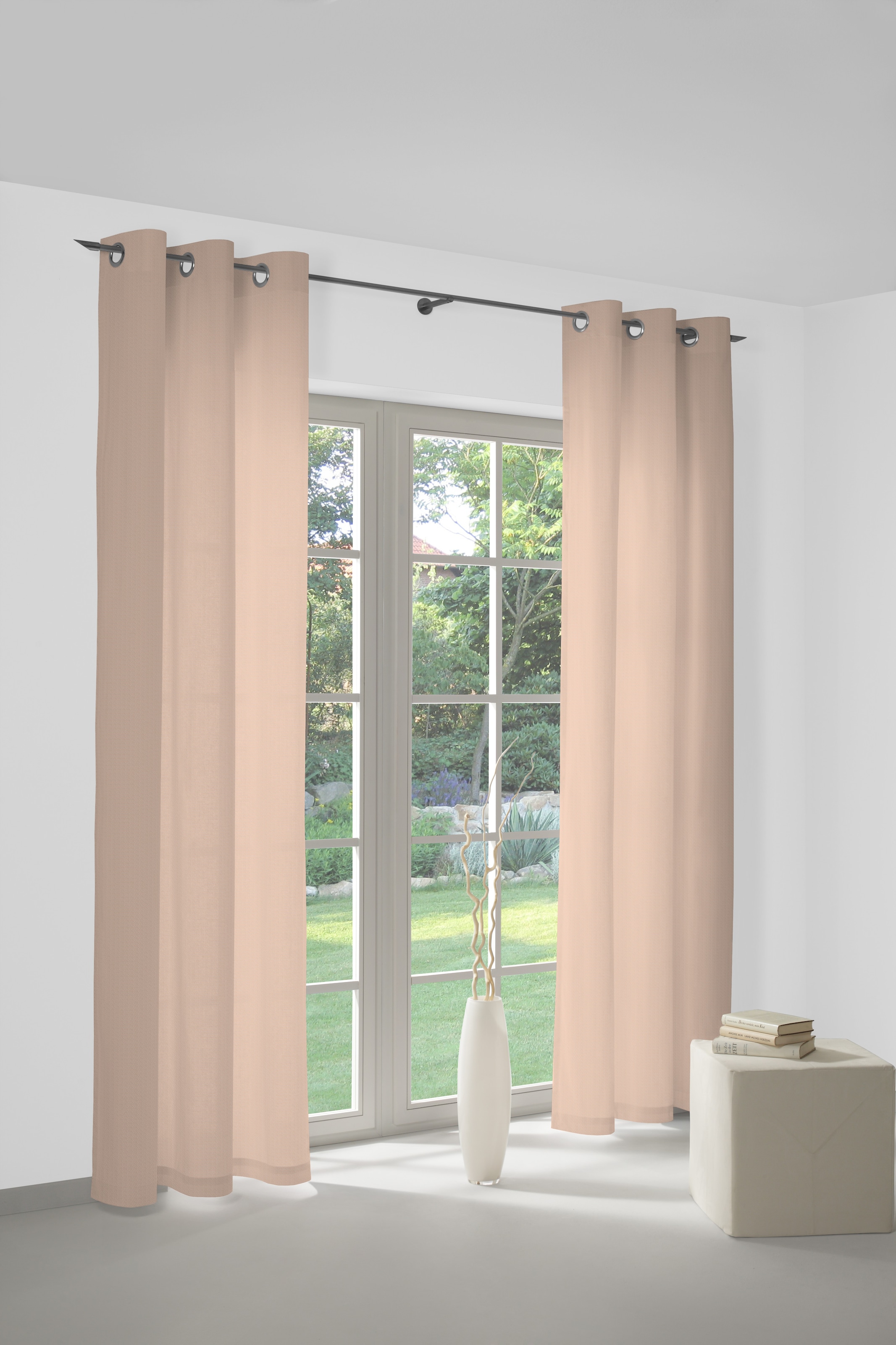 Wirth Vorhang "Neveres" Ösen 1 Stk. tlg. günstig online kaufen