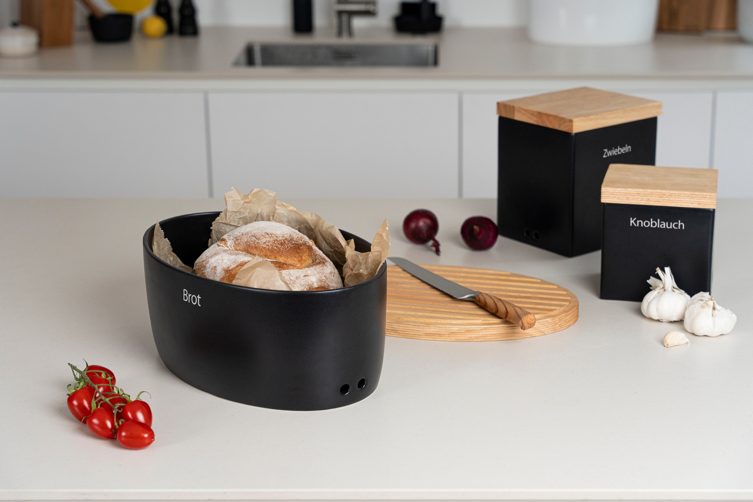 Thumbnail - Continenta Vorratsdose 1 Stk. tlg. Knoblauchtopf