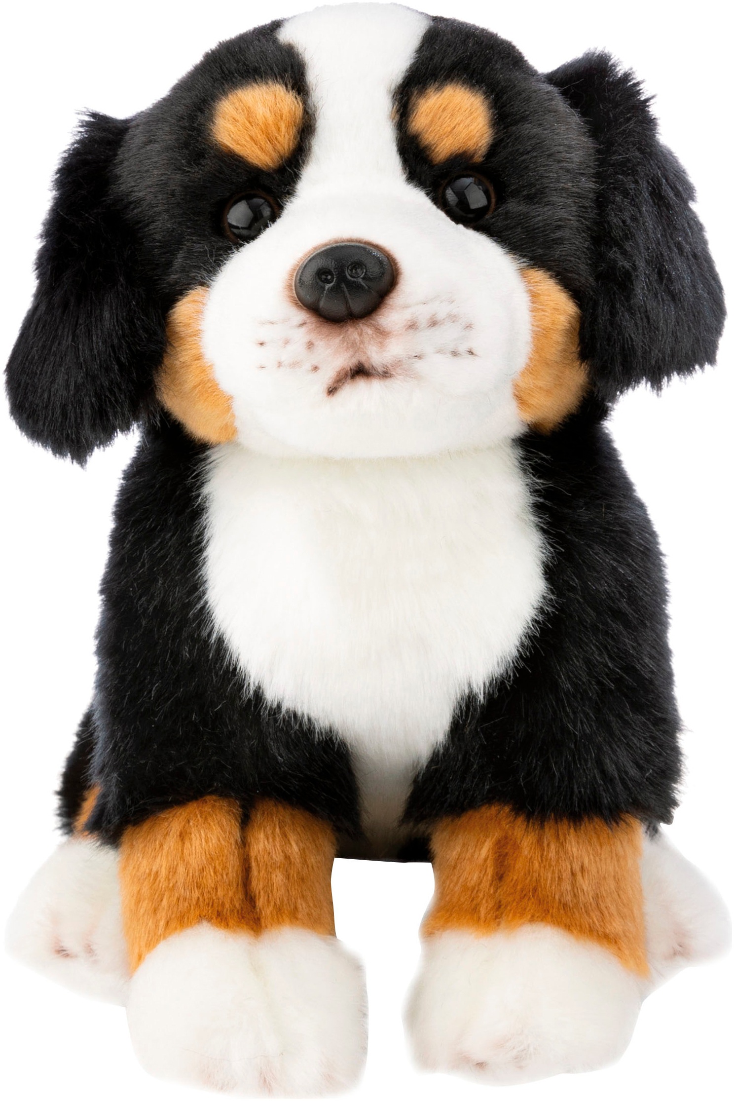 Nici Kuscheltier »Lifelike, Hund Berner Sennenhund, 20 cm«, enthält recyceltes Material (Global Recycled Standard)