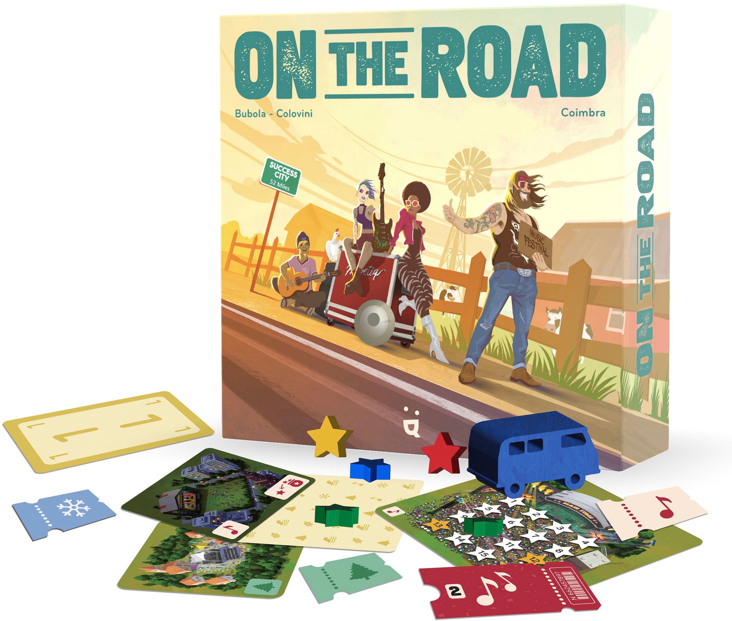 Helvetiq Spiel »On the Road« Made in Europe