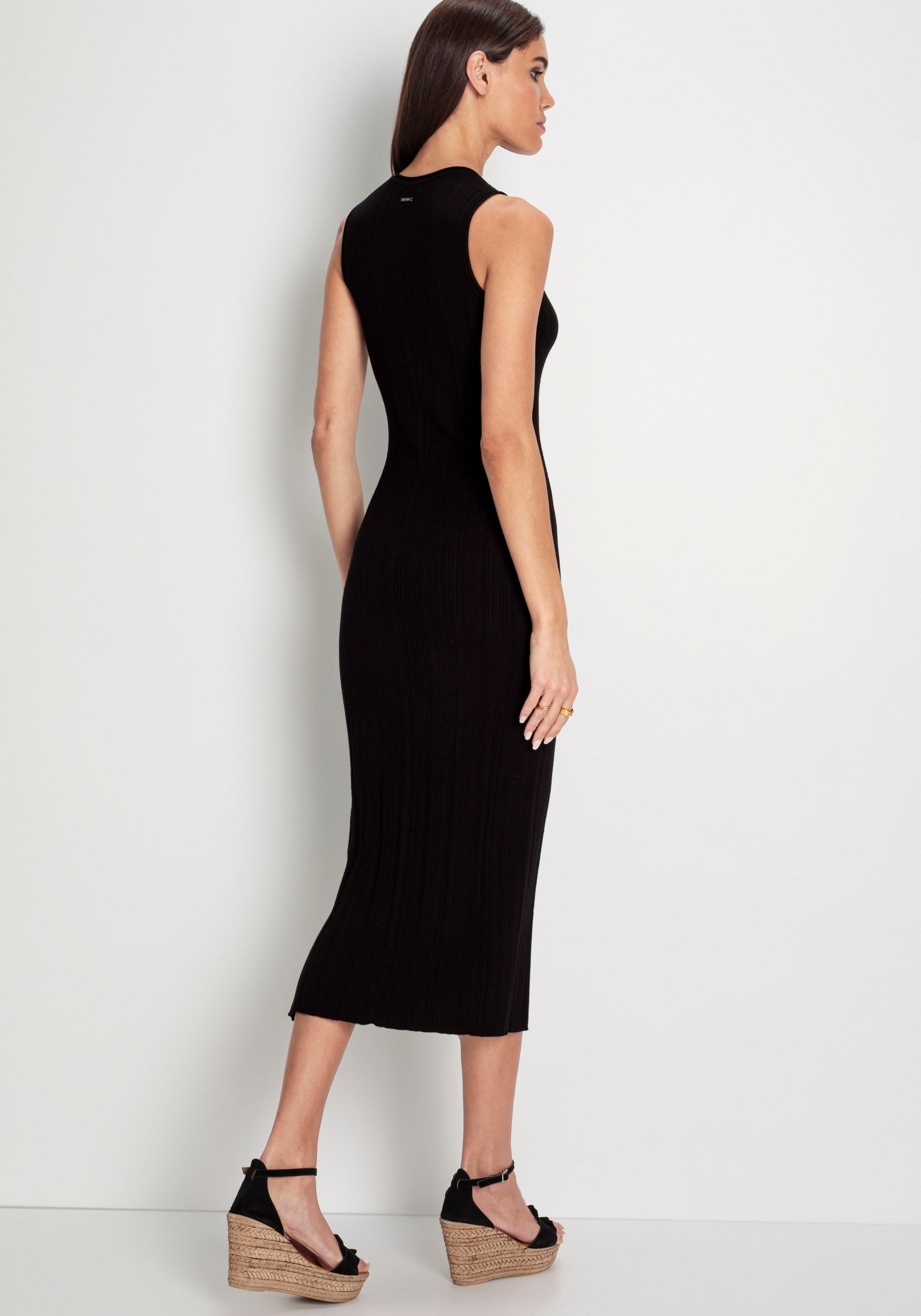 HECHTER PARIS Strickkleid, mit Rundhalsausschnitt günstig online kaufen