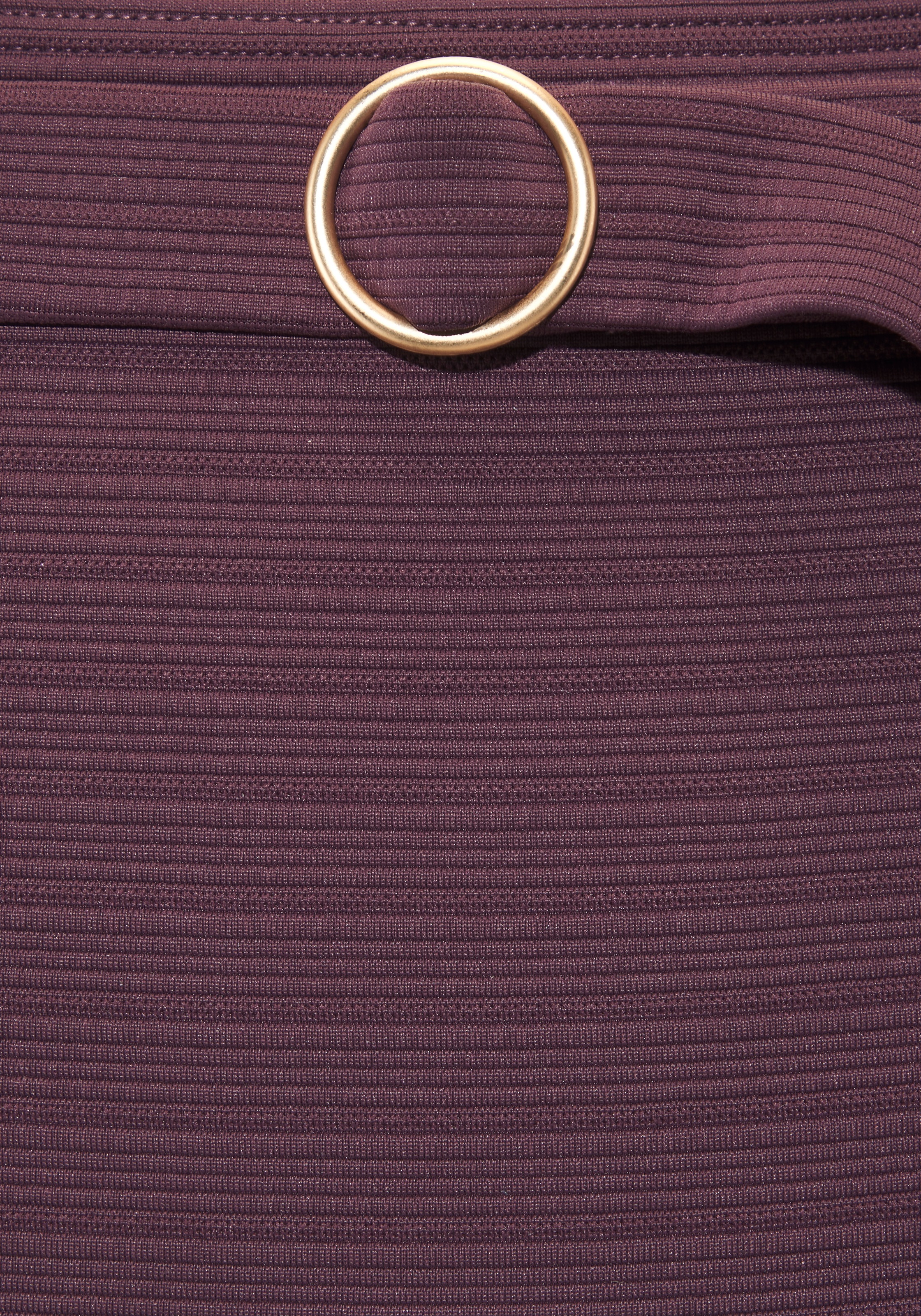 Thumbnail - Sunseeker Highwaist-Bikini-Hose "Arley" mit goldfarbenen Zierring