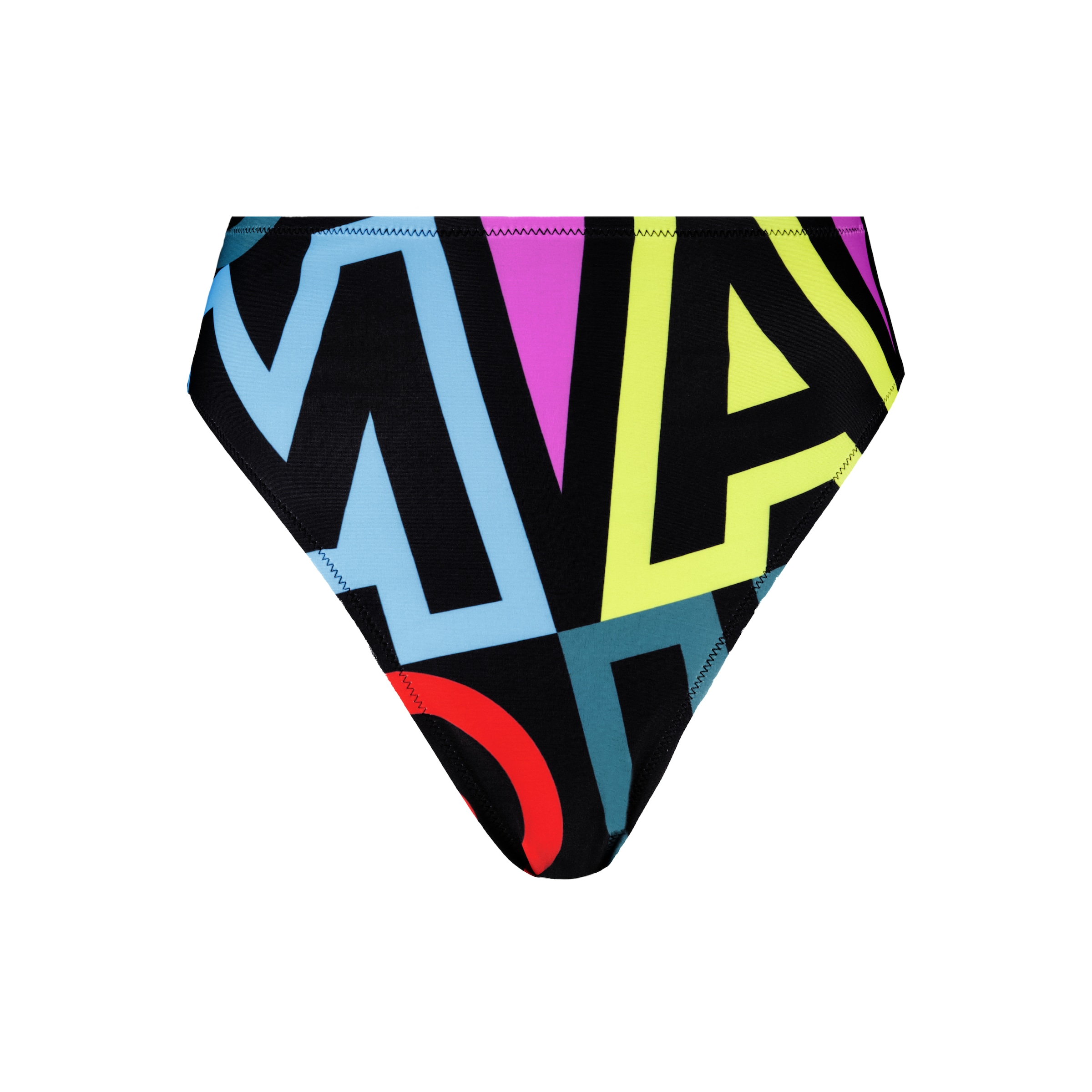 PUMA Bikini-Hose »PUMA SWIM WOMEN PRINTED HIGH WAIST BRIEFS 1P«