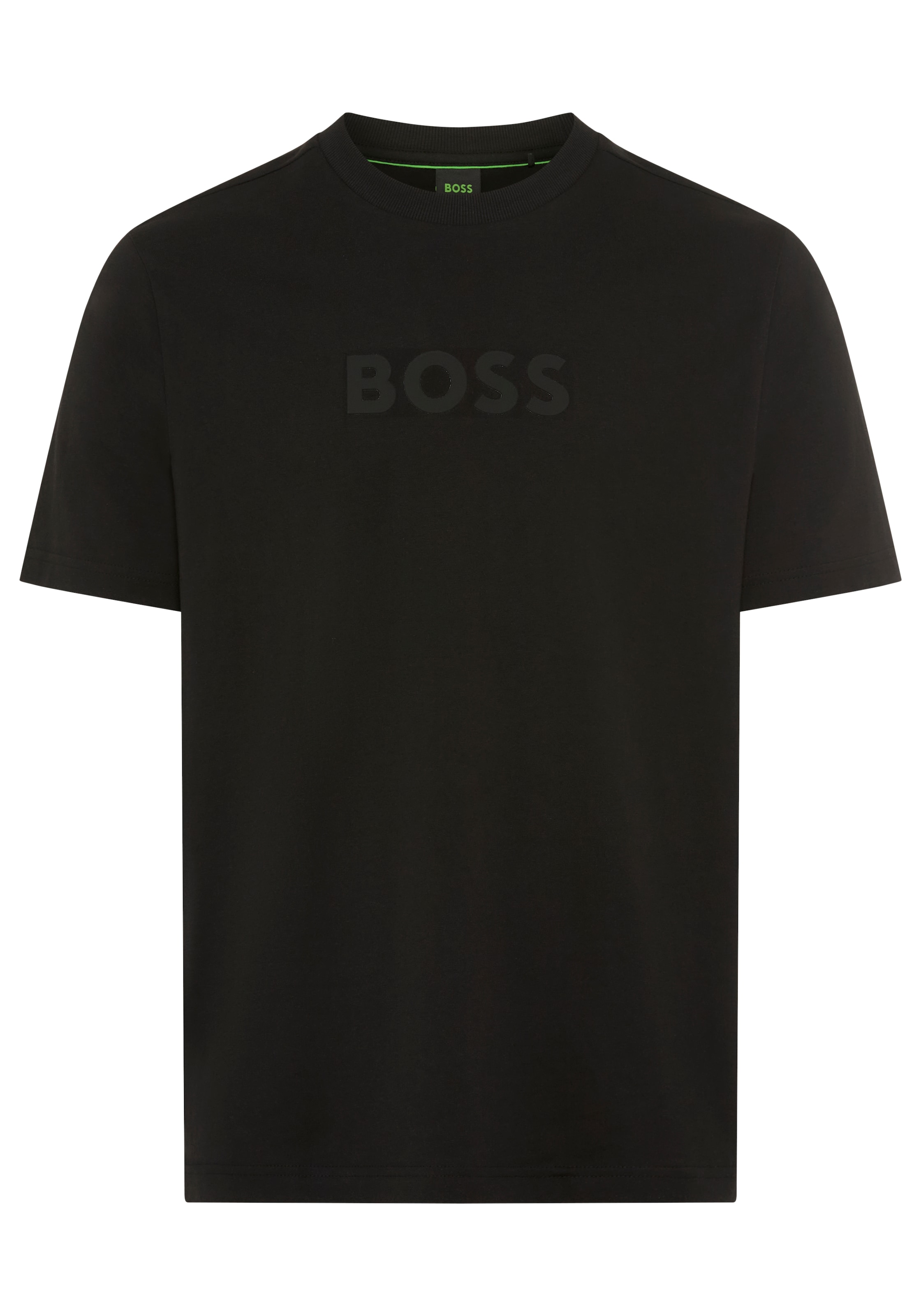 BOSS GREEN T-Shirt Rundhalsausschnitt, Regular Fit, Boss-Logodruck günstig online kaufen