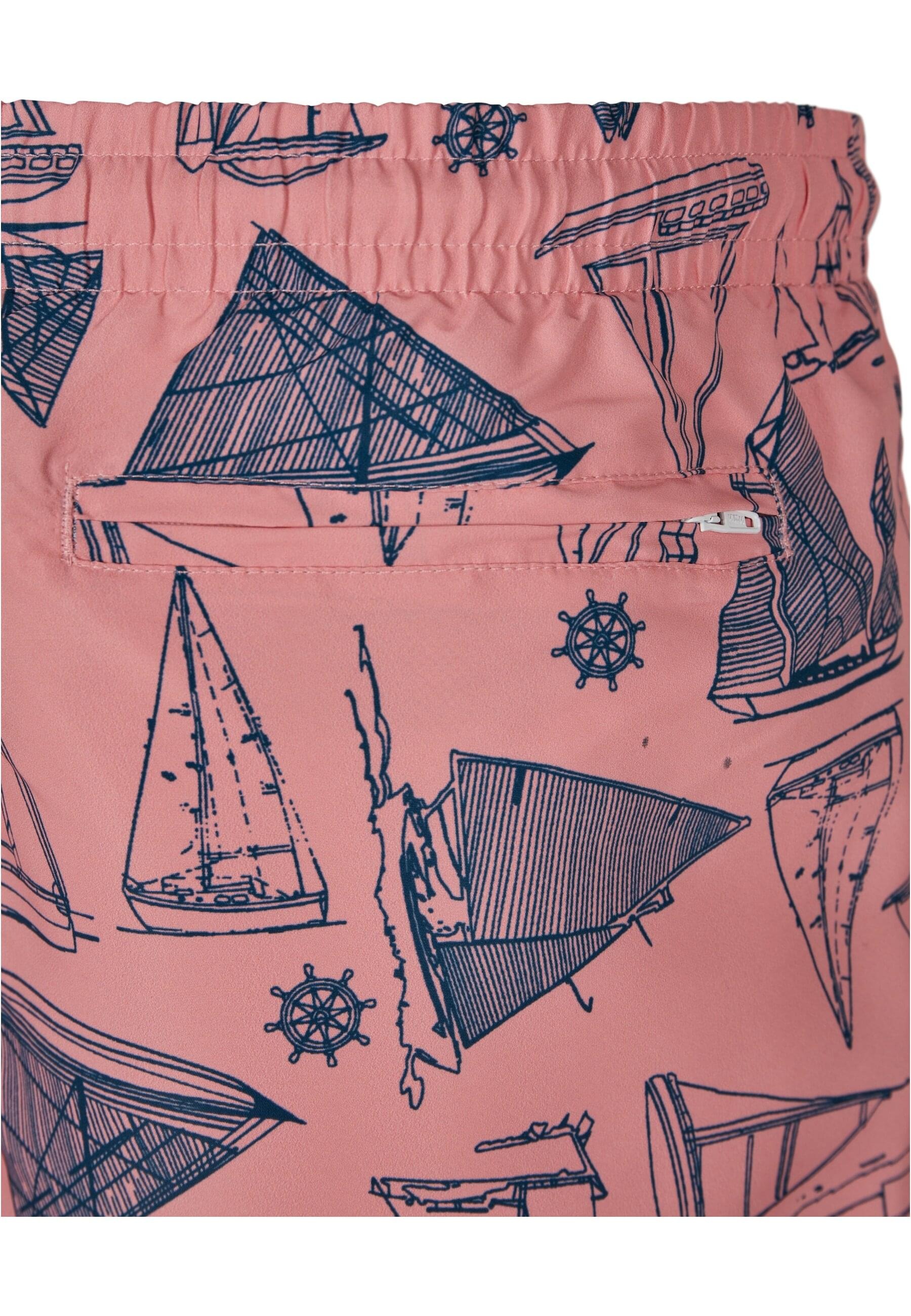 URBAN CLASSICS Badeshorts »Urban Classics Herren Pattern Swim Shorts«