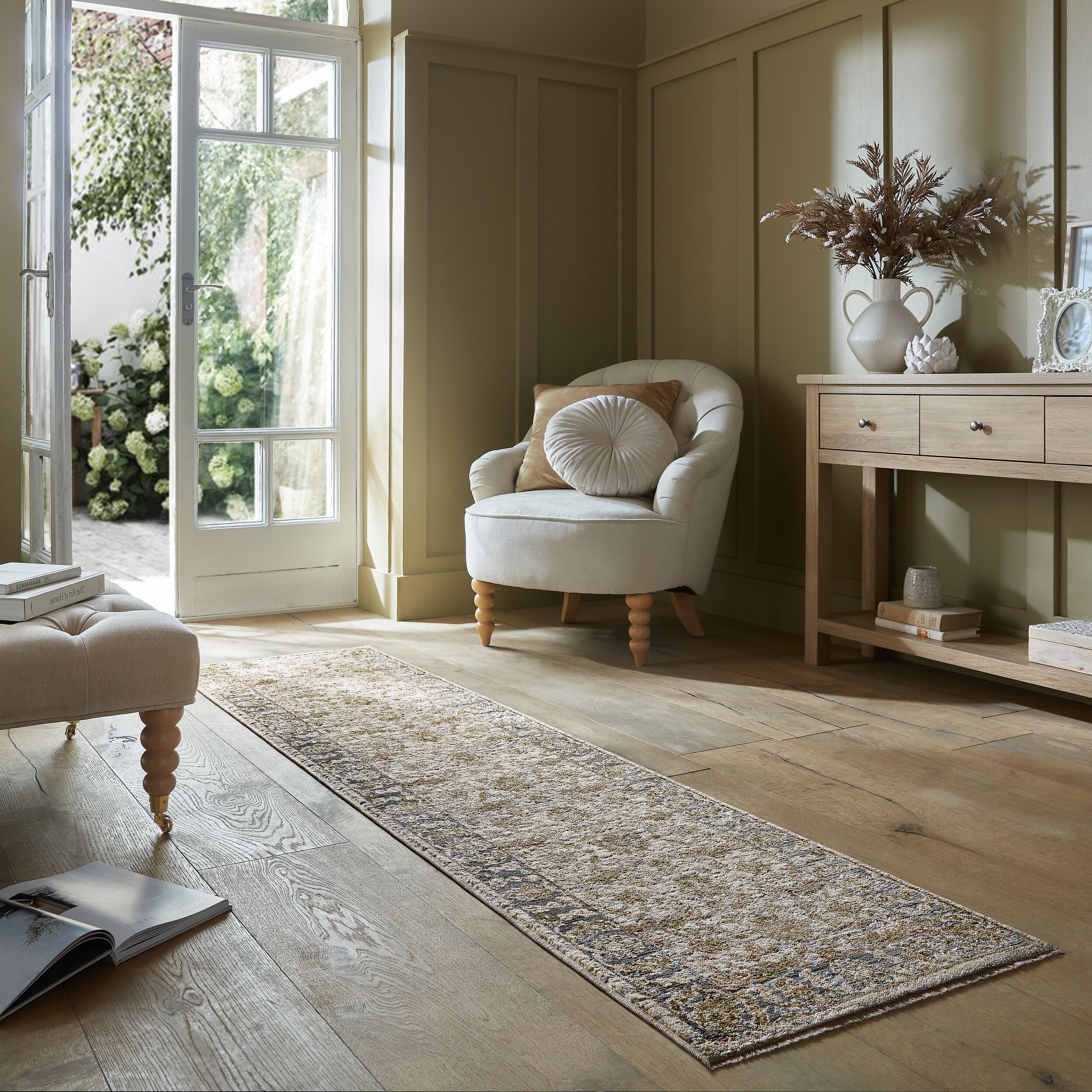 FLAIR RUGS Teppich "Zetta Vintage" rechteckig 7 mm Höhe mit recyceltem Mate günstig online kaufen