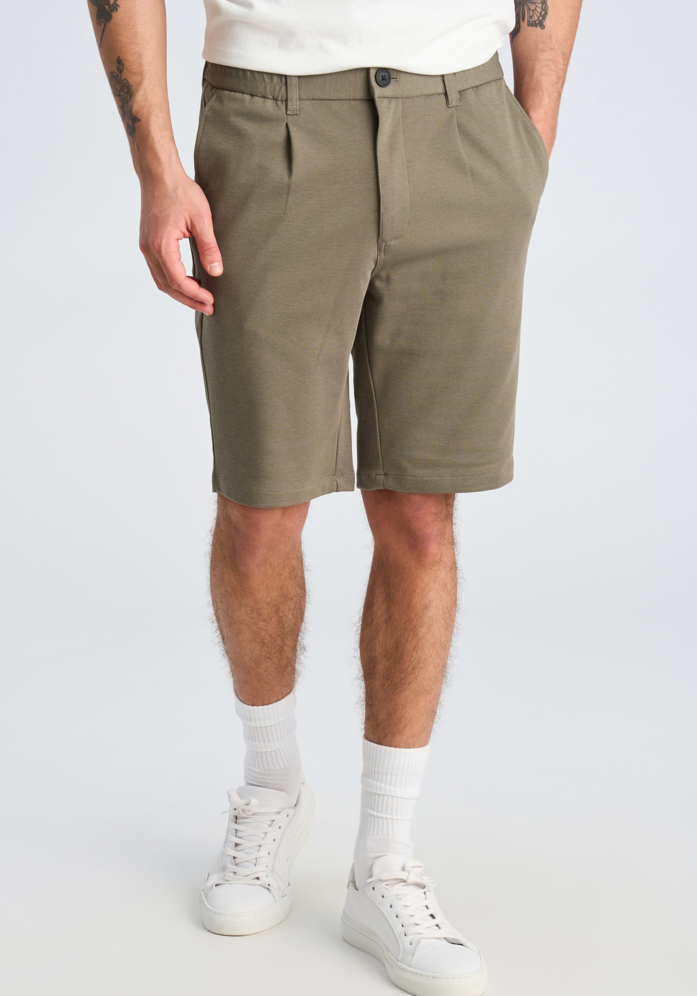 LINDBERGH Shorts mit Viskose und Stretch günstig online kaufen