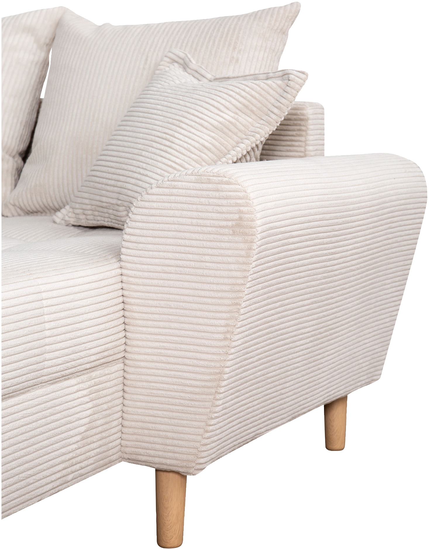 COLLECTION AB Wohnlandschaft »Raisa U-Form«, mit Federkern, Kissen und Steppung im Sitzbereich