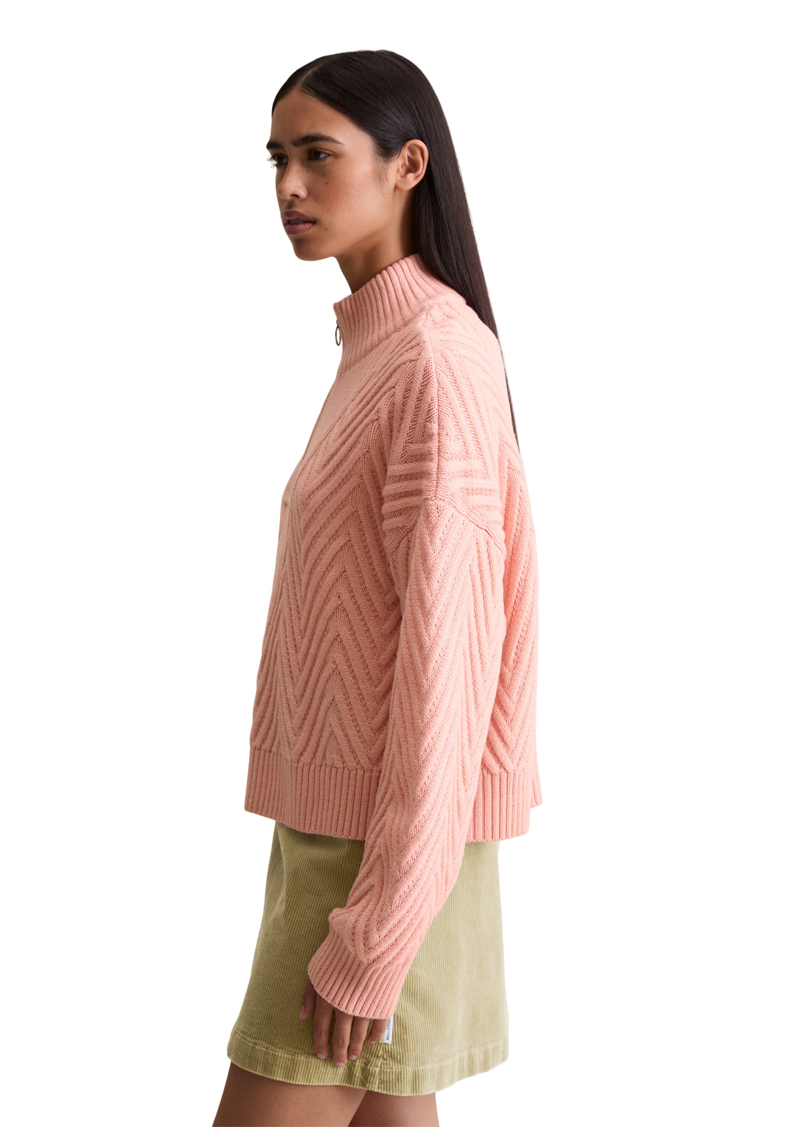 Marc O'Polo DENIM Strickpullover »aus weichem Schurwolle-Mix«