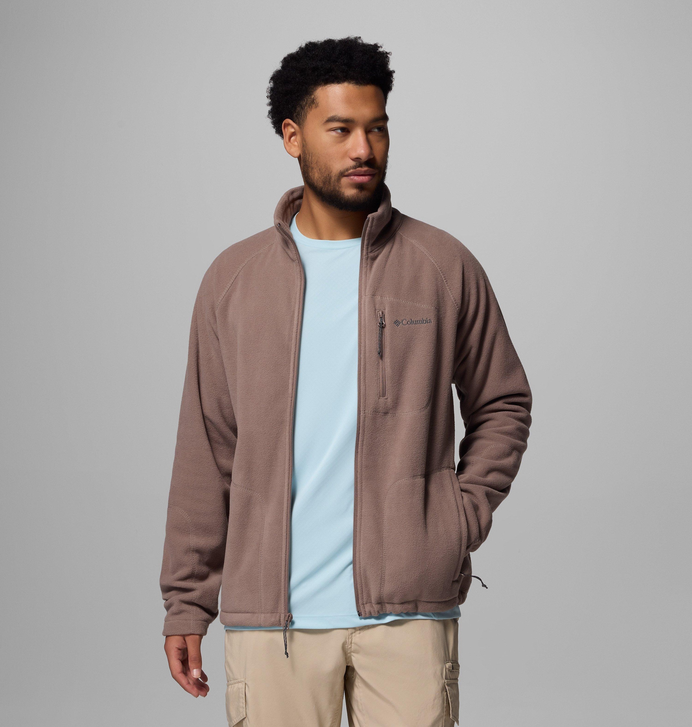Columbia Fleecejacke »Fast Trek II Full Zip Fleece« mit hochschließendem Kragen, atmungsaktiv, schnell trocknend